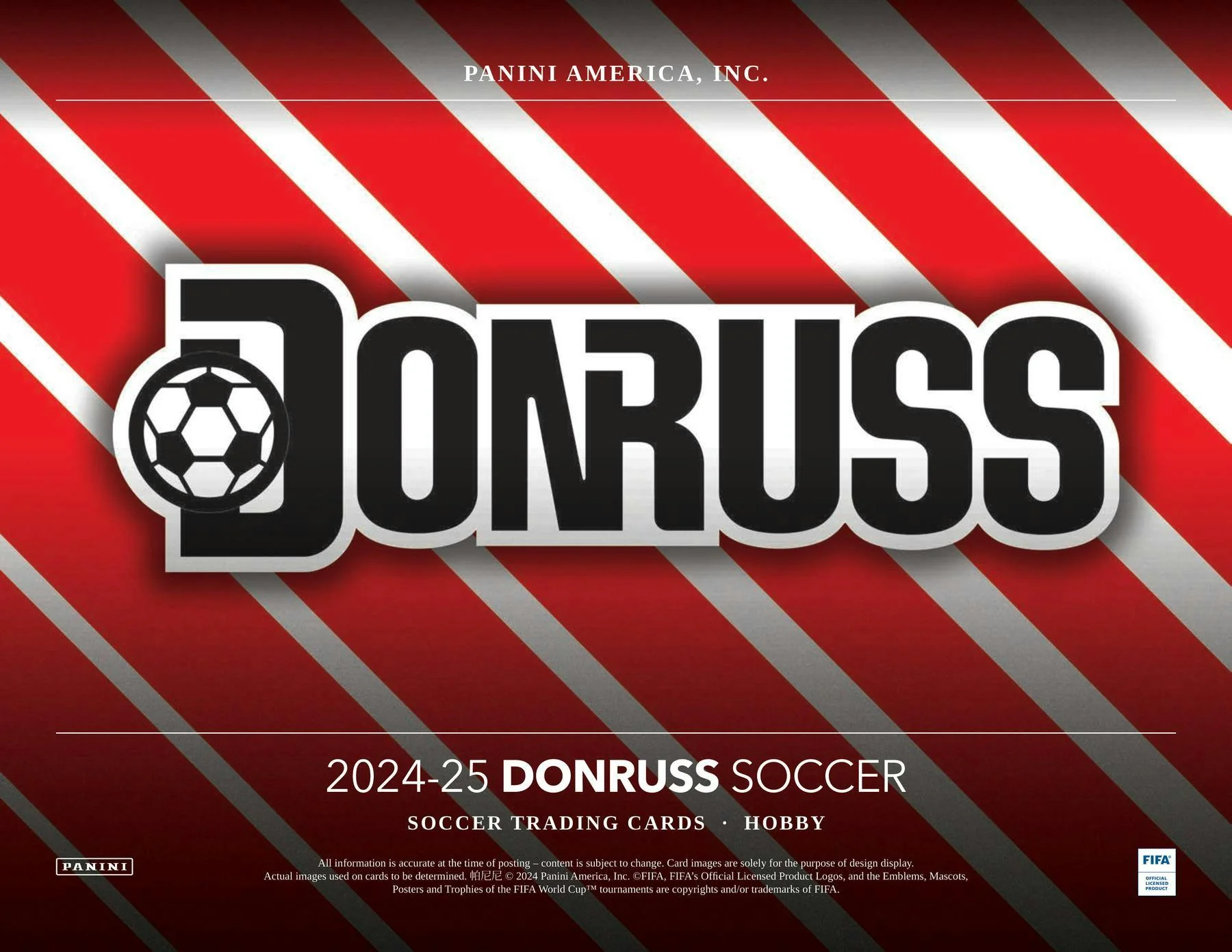 2024-25 Panini Donruss Soccer Hobby Box - Image 3