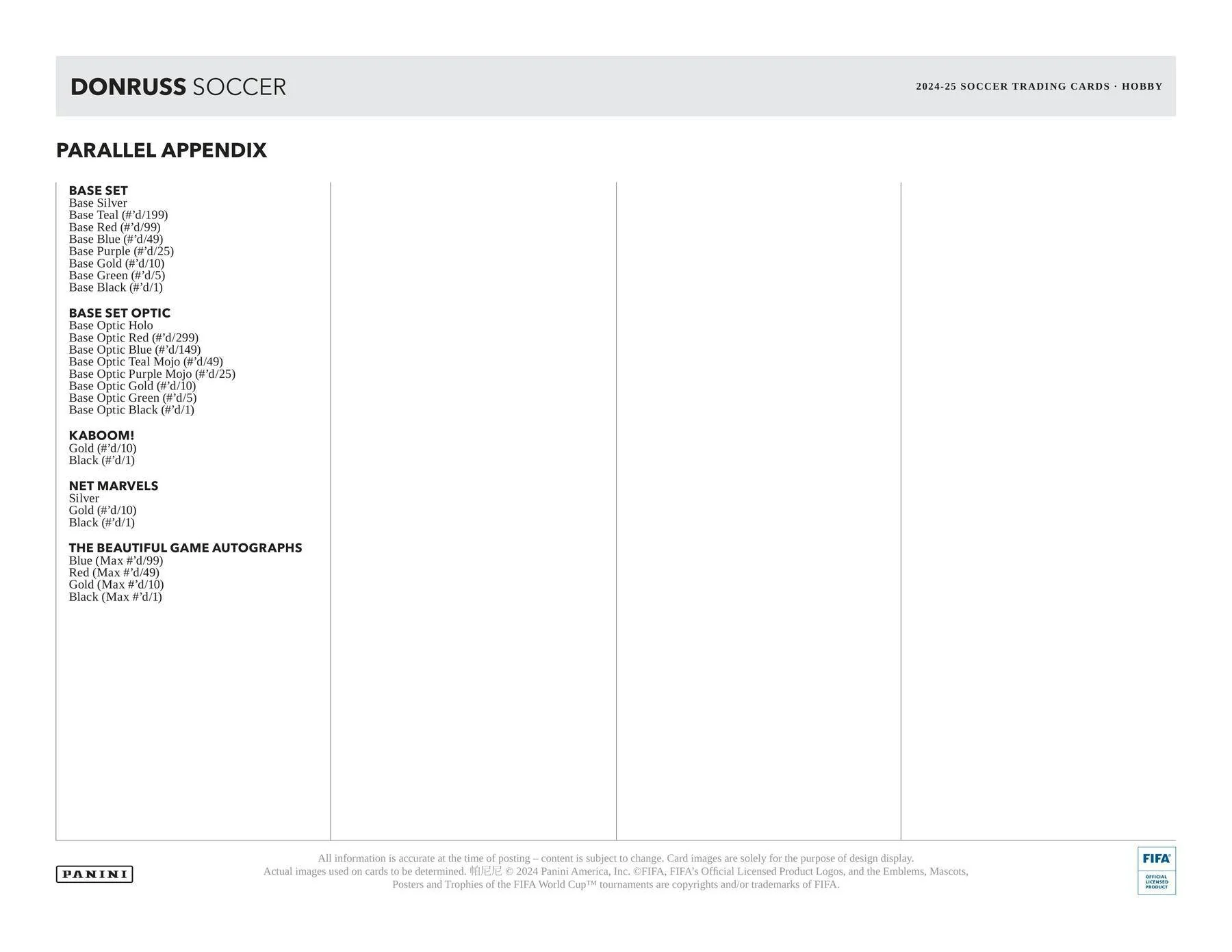 2024-25 Panini Donruss Soccer Hobby Box - Image 8