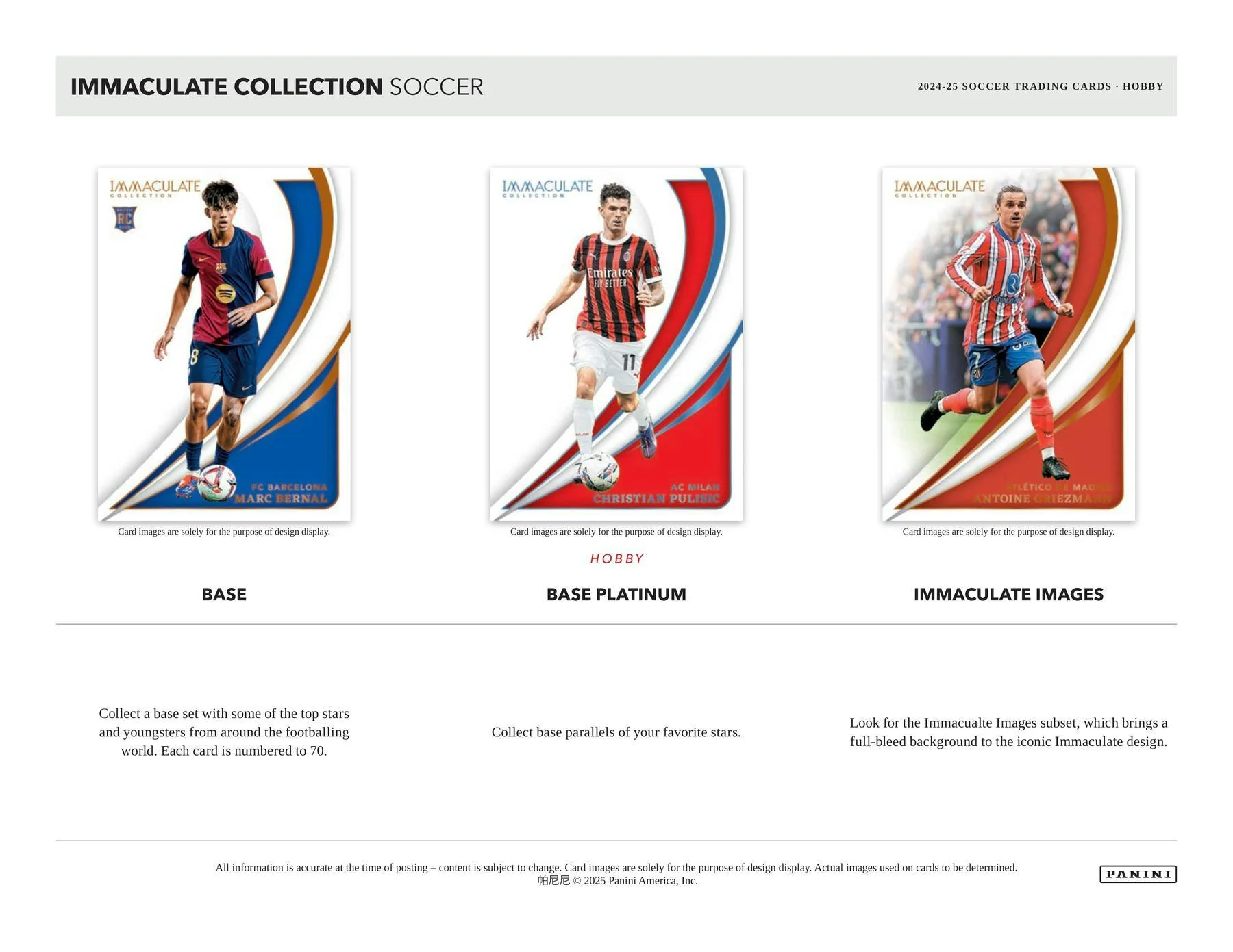 2024-25 Panini Immaculate Soccer Hobby Box | Columbia Sports Cards - Image 2