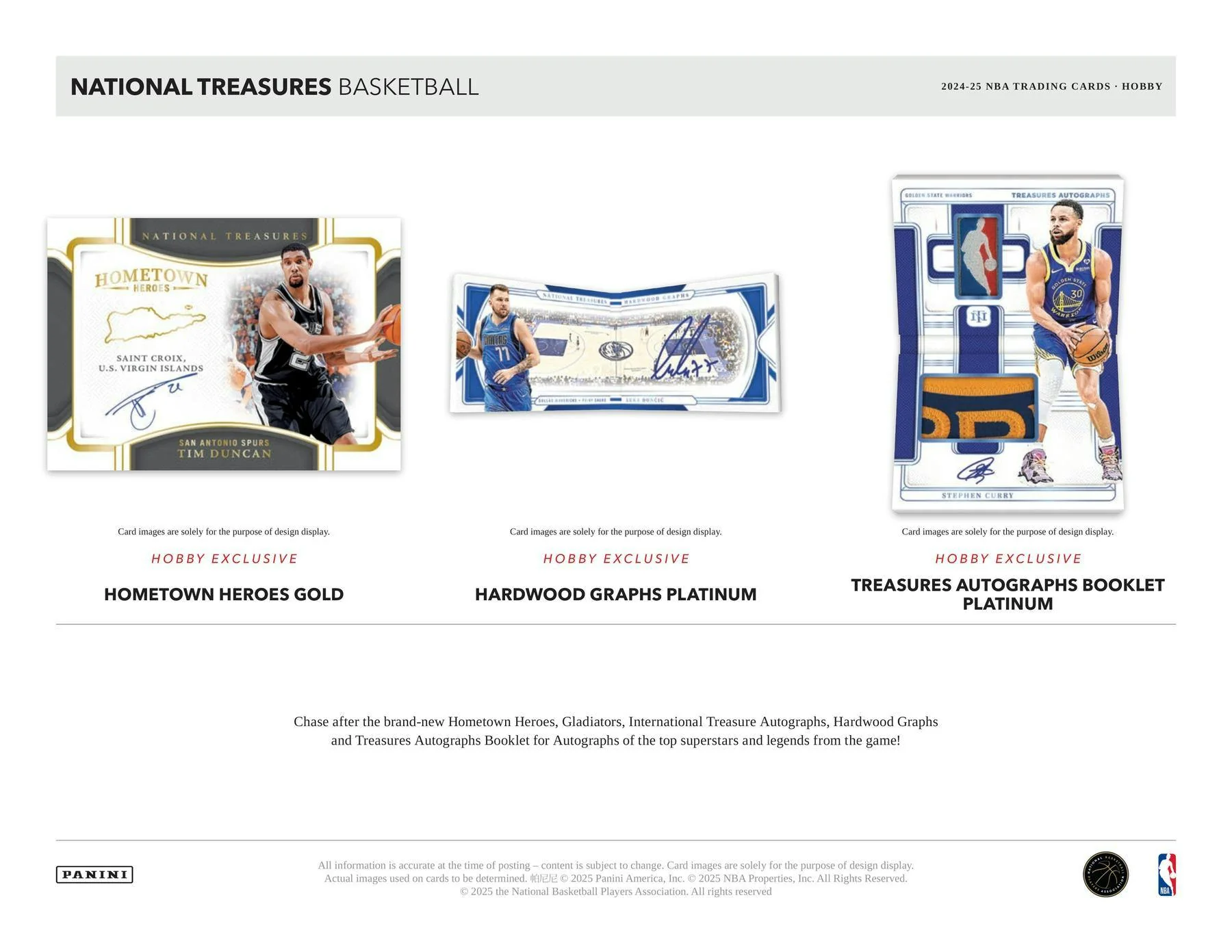 2024/25 Panini National Treasures Basketball Hobby Box | Columbia Sports Cards - Image 4
