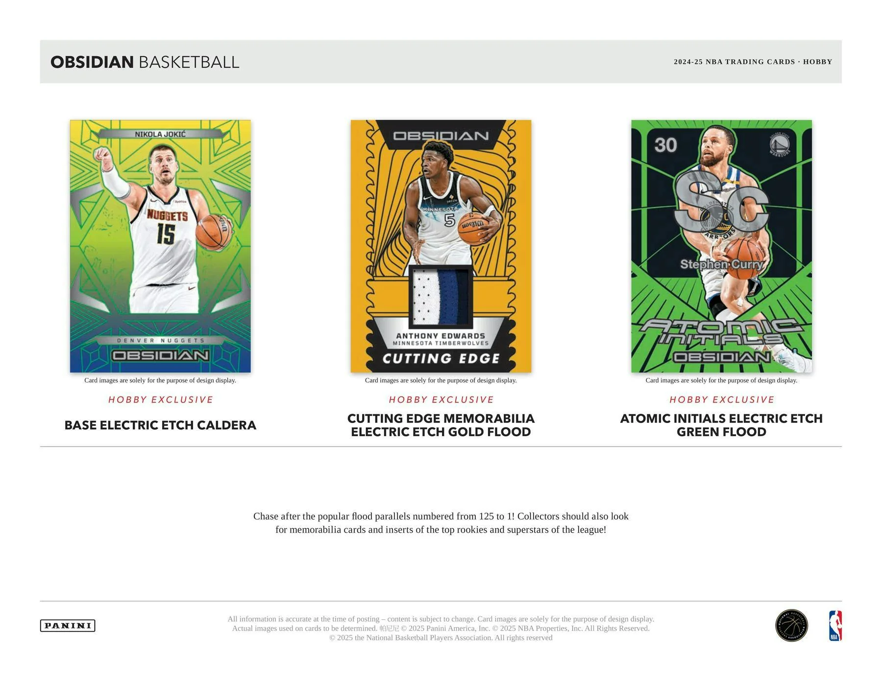 2024/25 Panini Obsidian Basketball Hobby Box | Columbia Sports Cards - Image 4