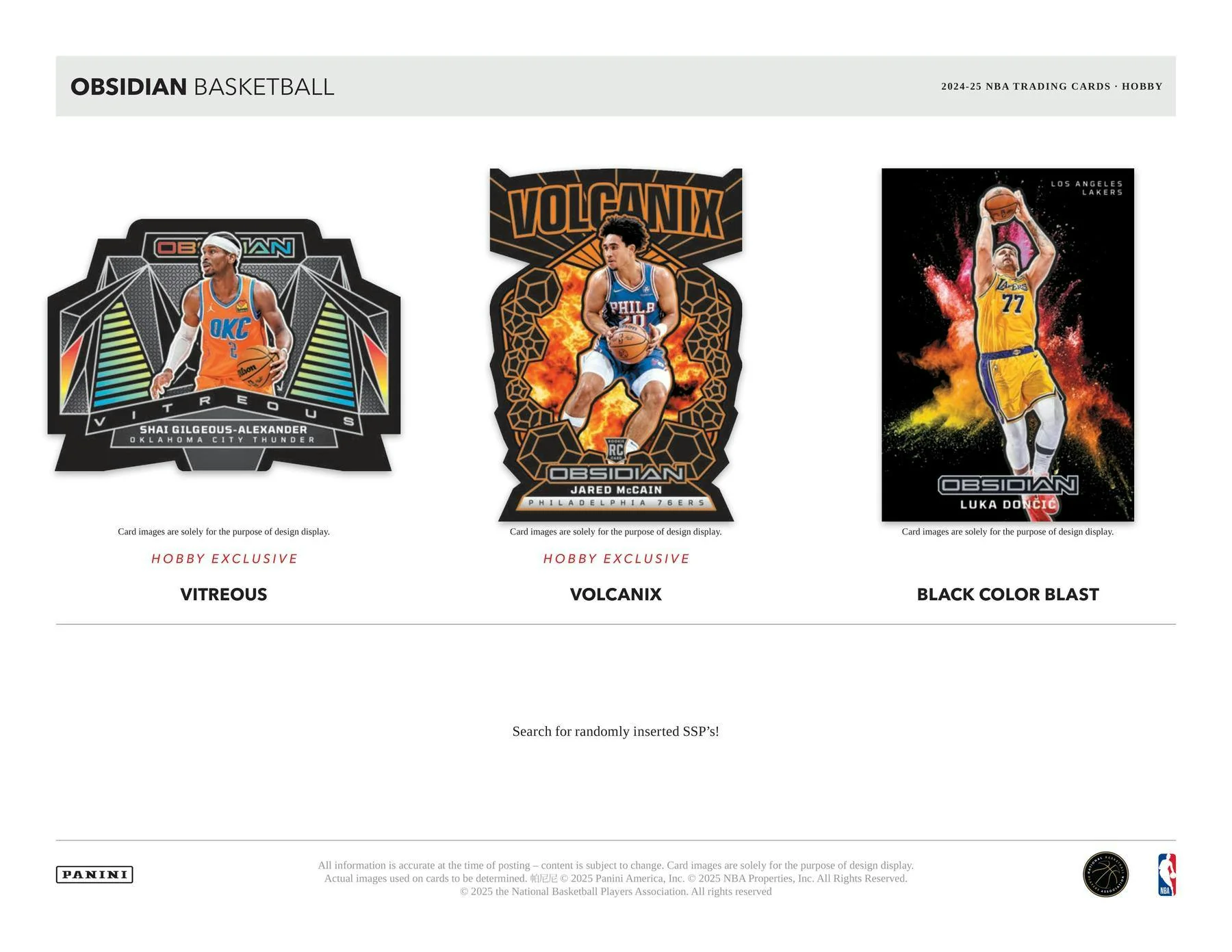 2024/25 Panini Obsidian Basketball Hobby Box | Columbia Sports Cards - Image 5