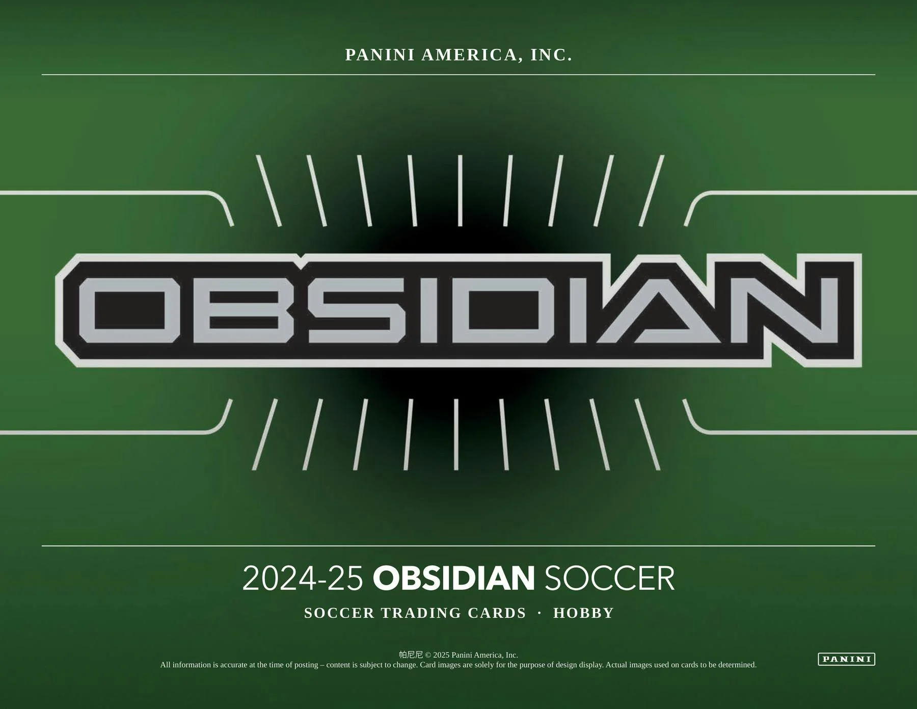 2024‑25 Panini Obsidian Soccer Hobby Box - Image 3