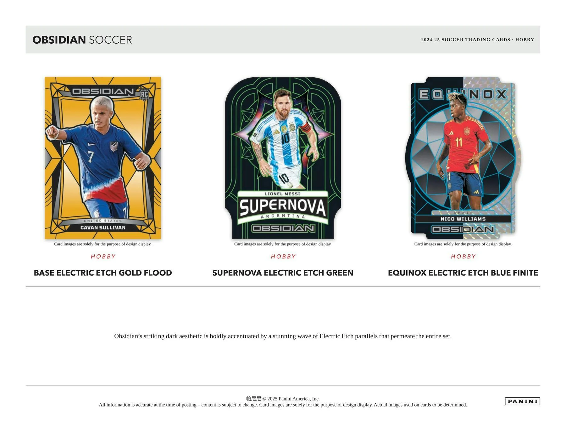 2024‑25 Panini Obsidian Soccer Hobby Box - Image 4
