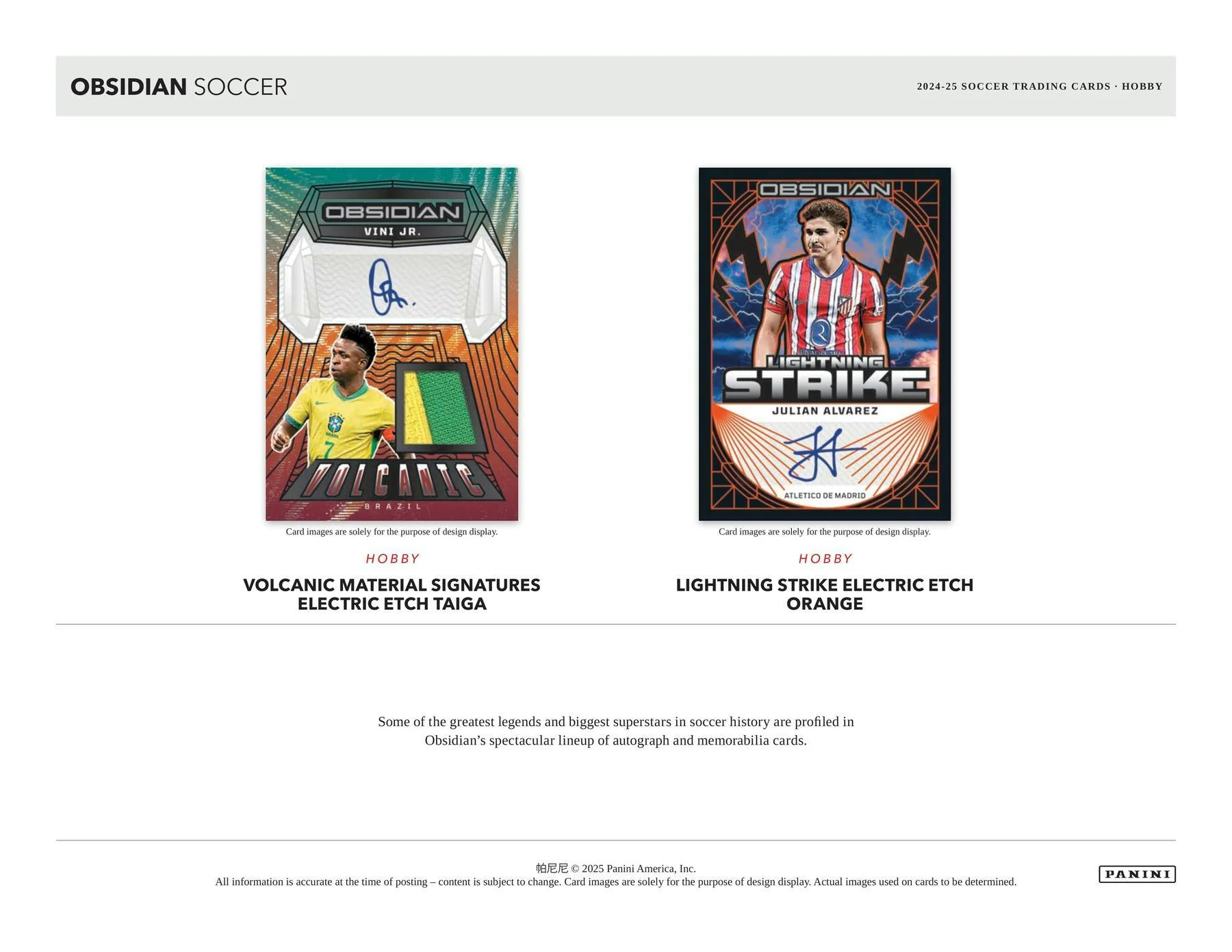 2024‑25 Panini Obsidian Soccer Hobby Box - Image 5