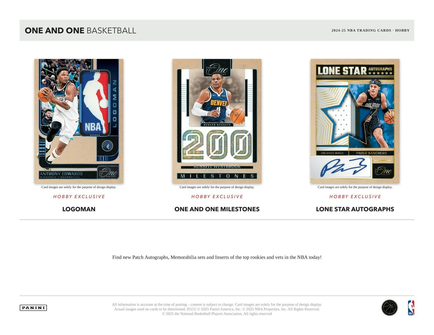 2024-25 Panini One and One Basketball Hobby Box - Image 5