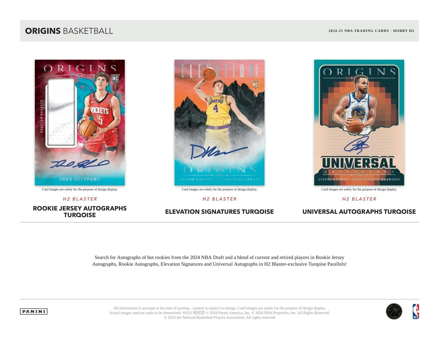 2024-25 Panini Origins Basketball H2 Box - Image 4