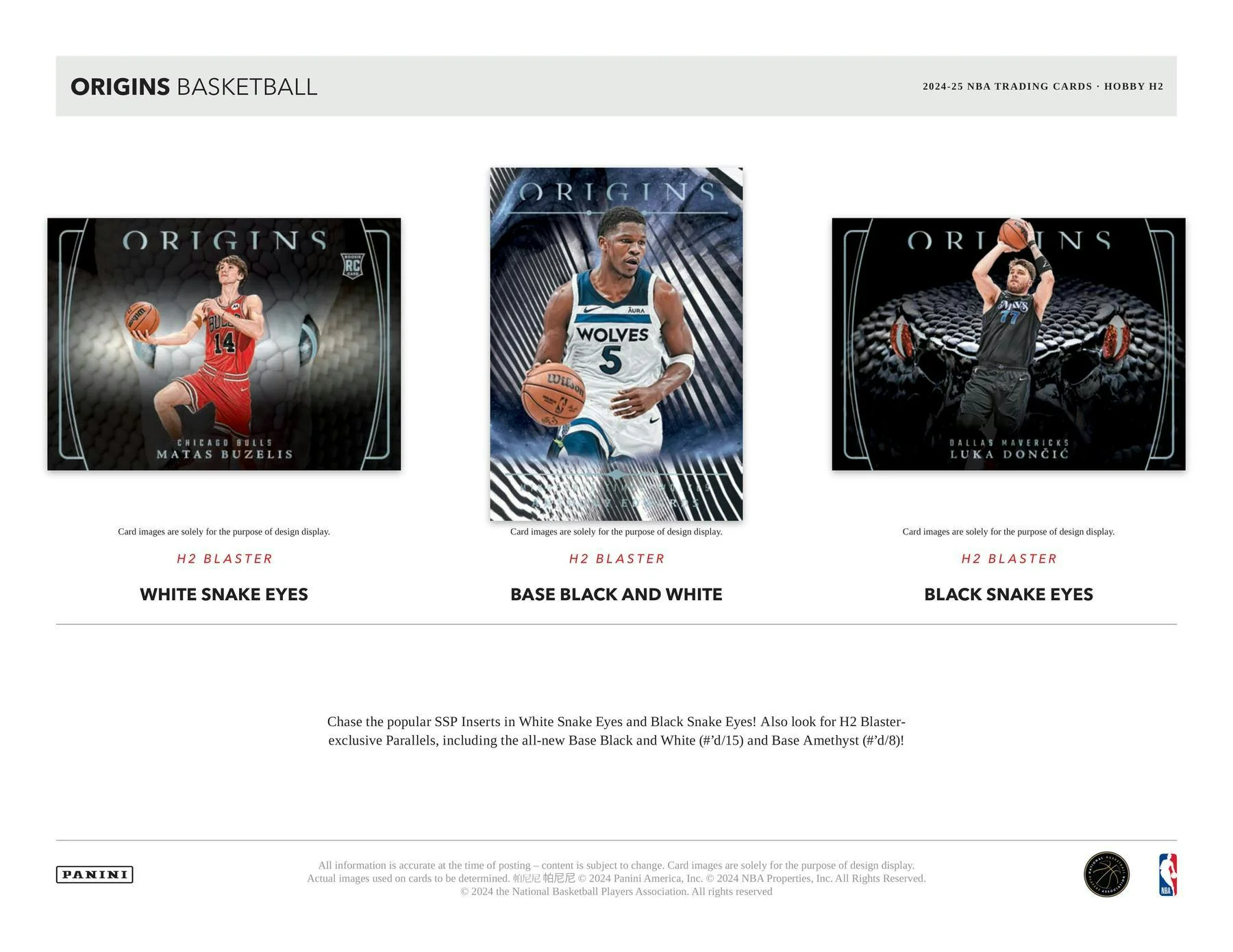 2024-25 Panini Origins Basketball H2 Box - Image 5