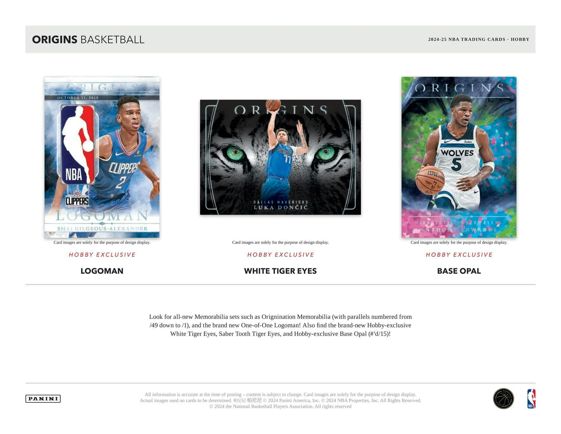 2024-25 Panini Origins Basketball Hobby Box - Image 5