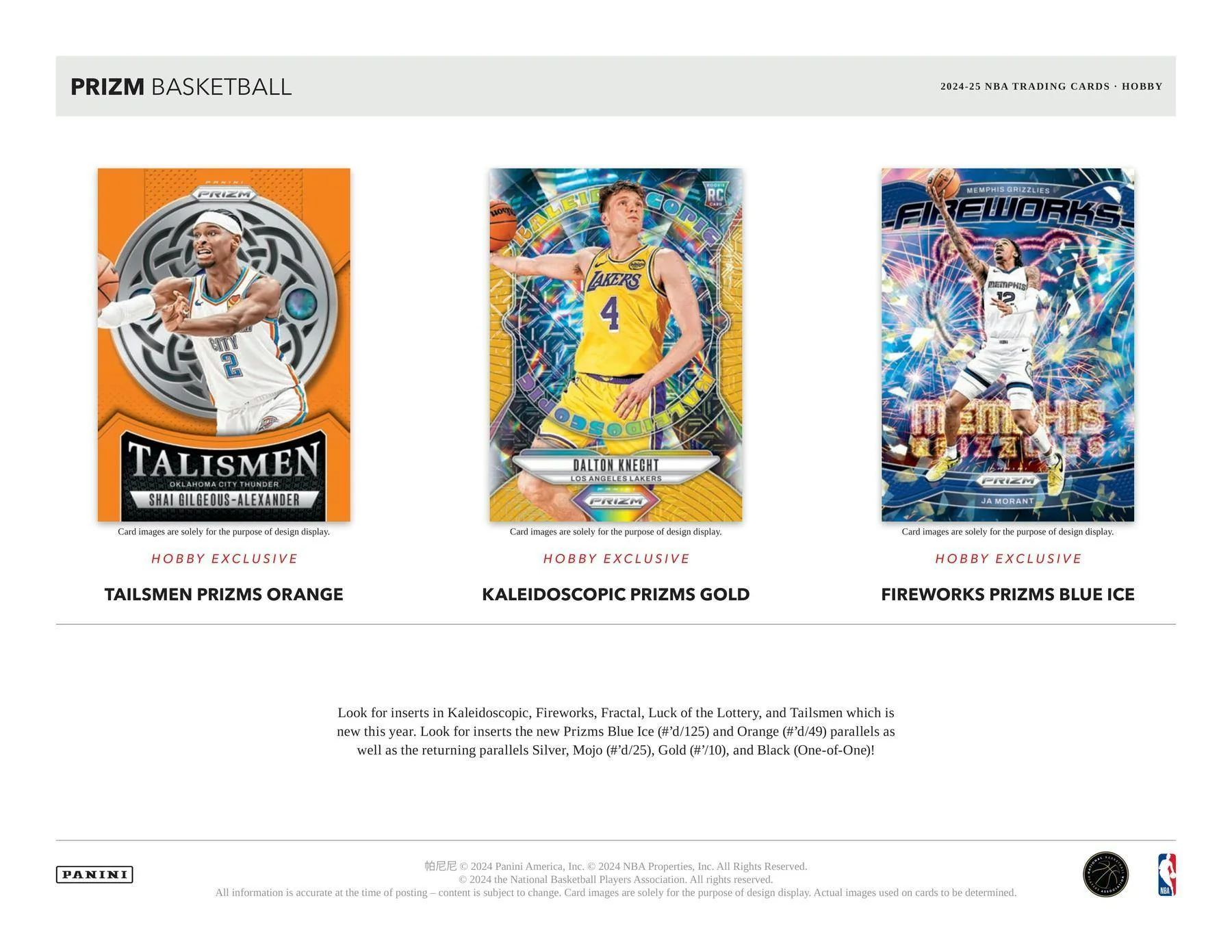 2024-25 Panini Prizm Basketball Hobby Box - Image 5