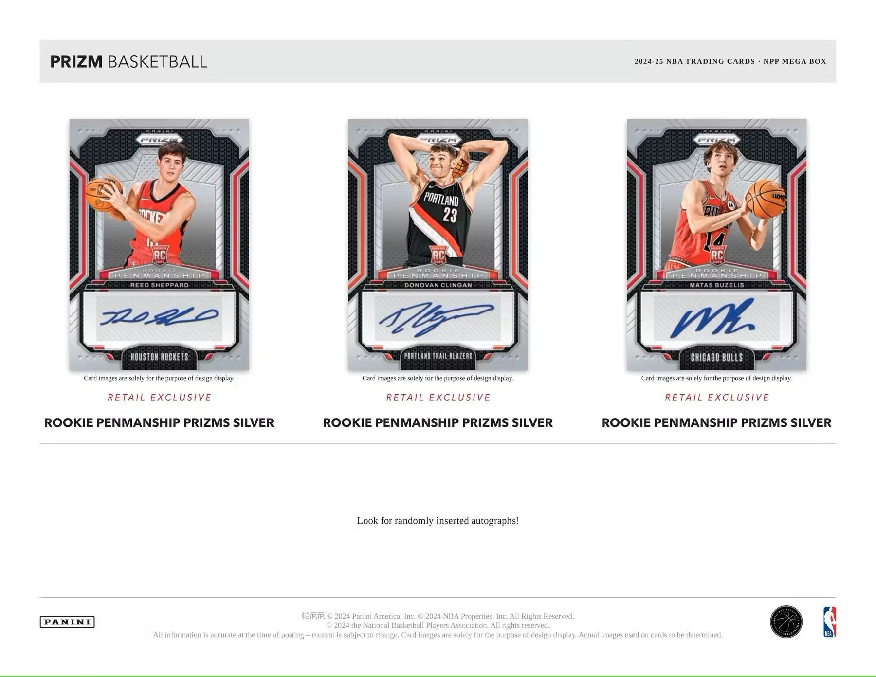 2024/25 Panini Prizm Basketball Mega Box (Pink Ice Prizms!) - Image 4