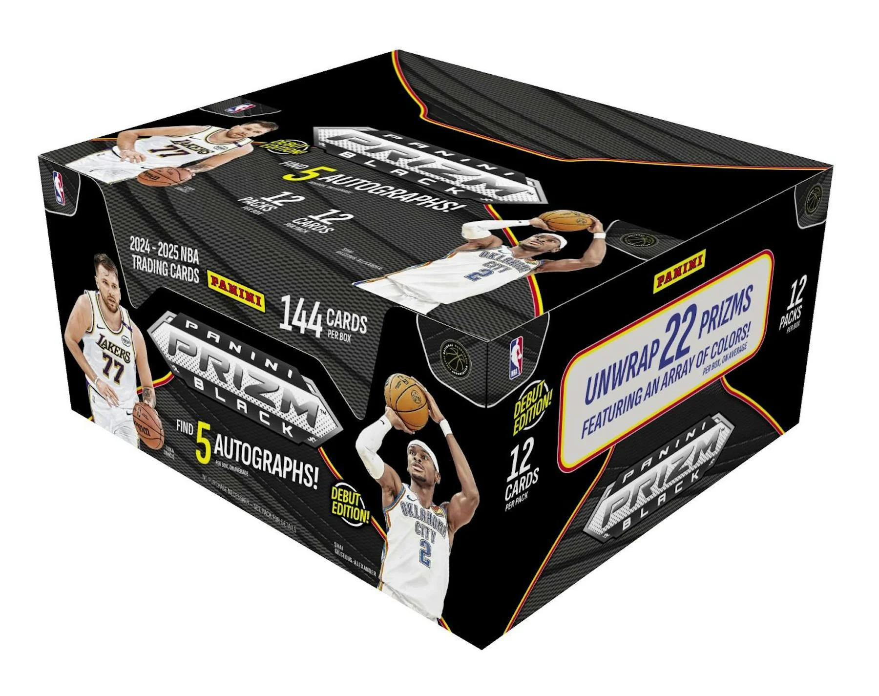 2024-25 Panini Prizm Black Basketball Hobby Box | Columbia Sports Cards