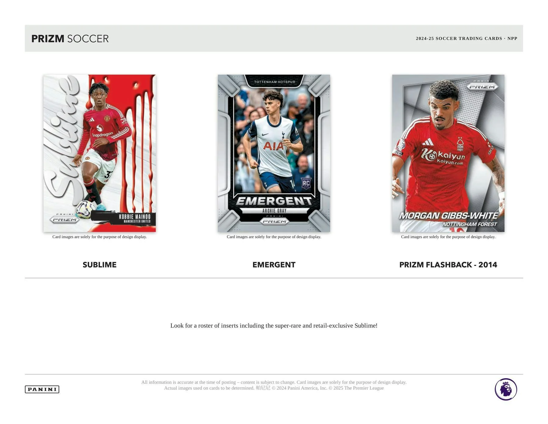2024-25 Panini Prizm Premier League EPL Soccer 6-Pack Blaster Box (Pink Mosaic Prizms!) - Image 5