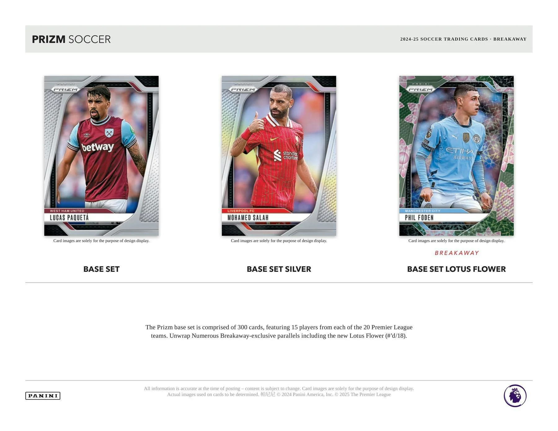 2024-25 Panini Prizm Premier League EPL Soccer Breakaway Box - Image 4