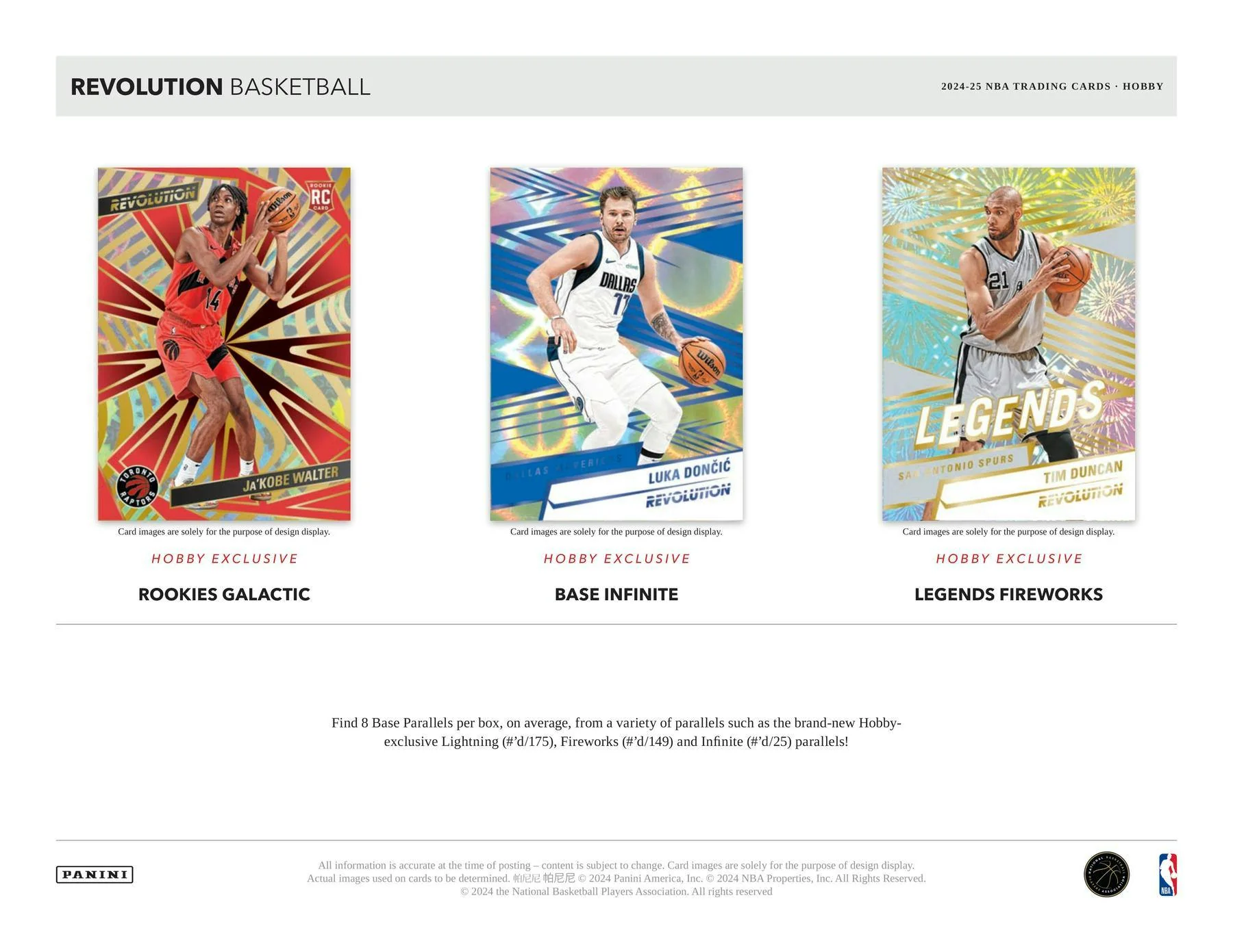 2024-25 Panini Revolution Basketball Hobby Box - Image 4