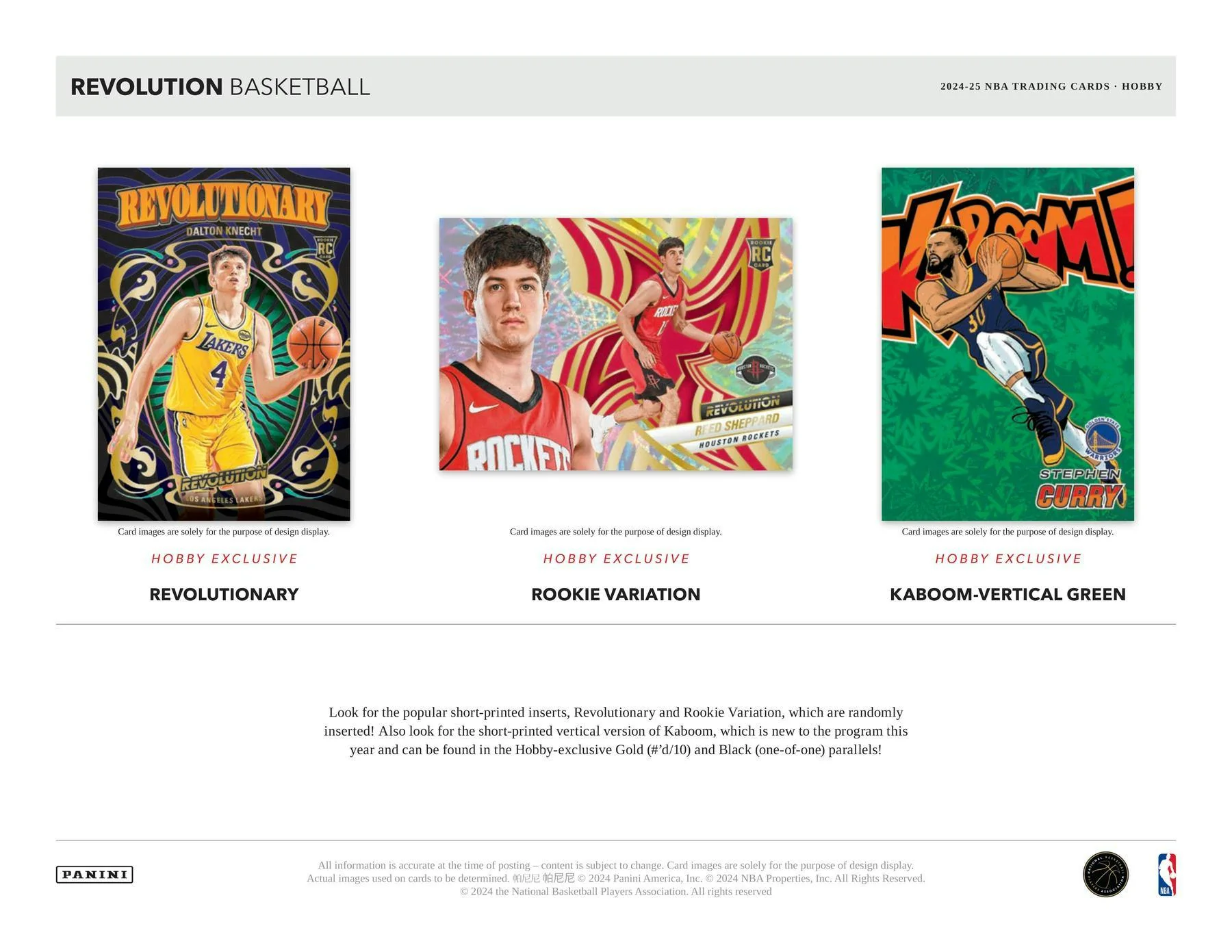 2024-25 Panini Revolution Basketball Hobby Box - Image 5