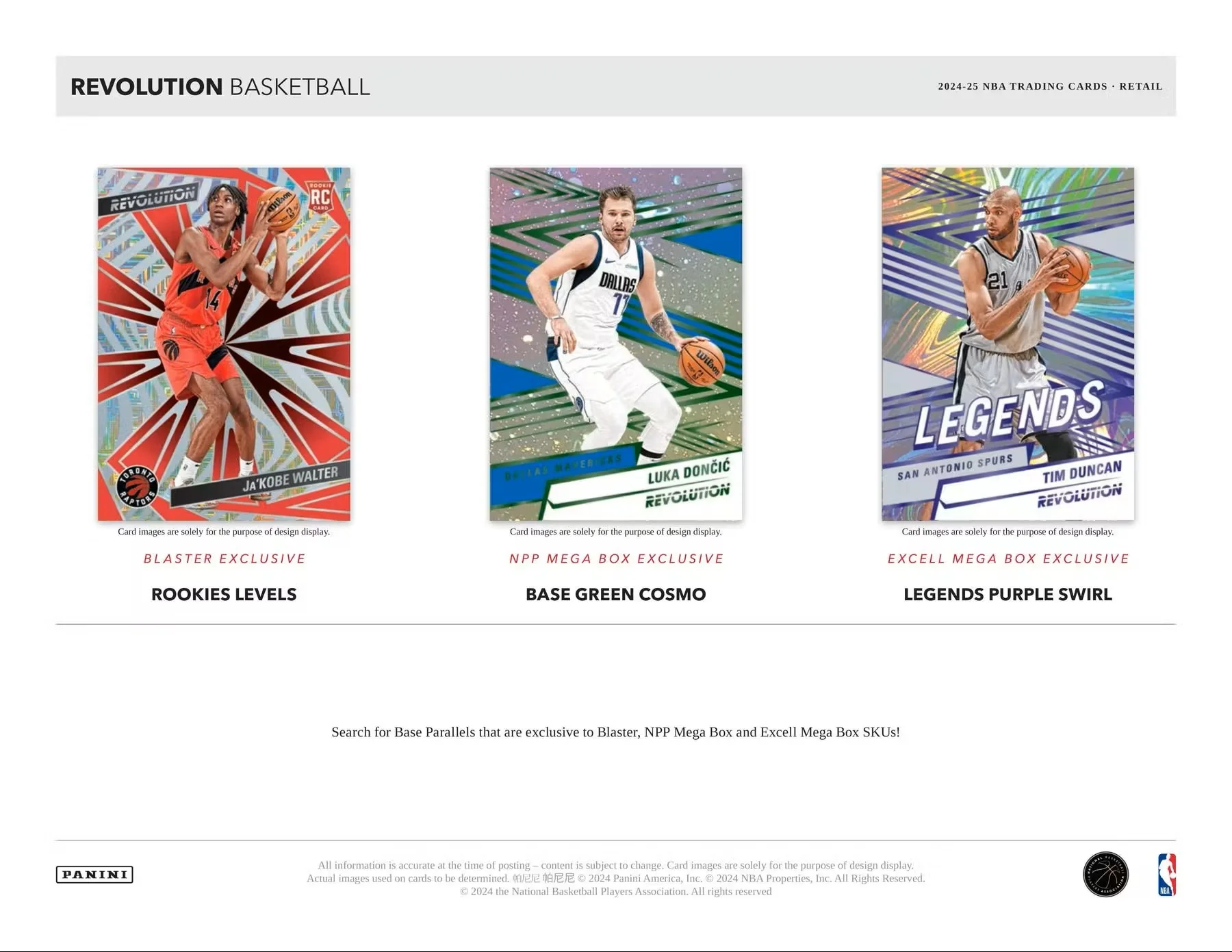 2024-25 Panini Revolution Basketball Mega Box | Columbia Sports Cards - Image 4