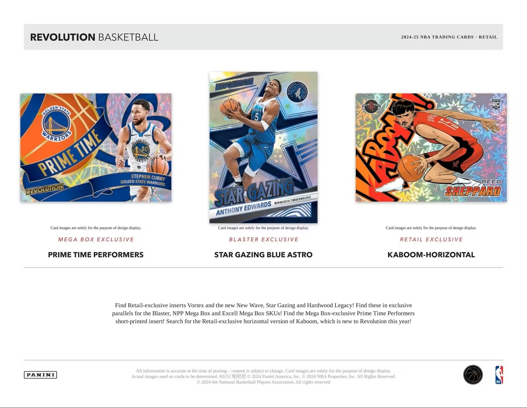 2024-25 Panini Revolution Basketball Mega Box | Columbia Sports Cards - Image 5