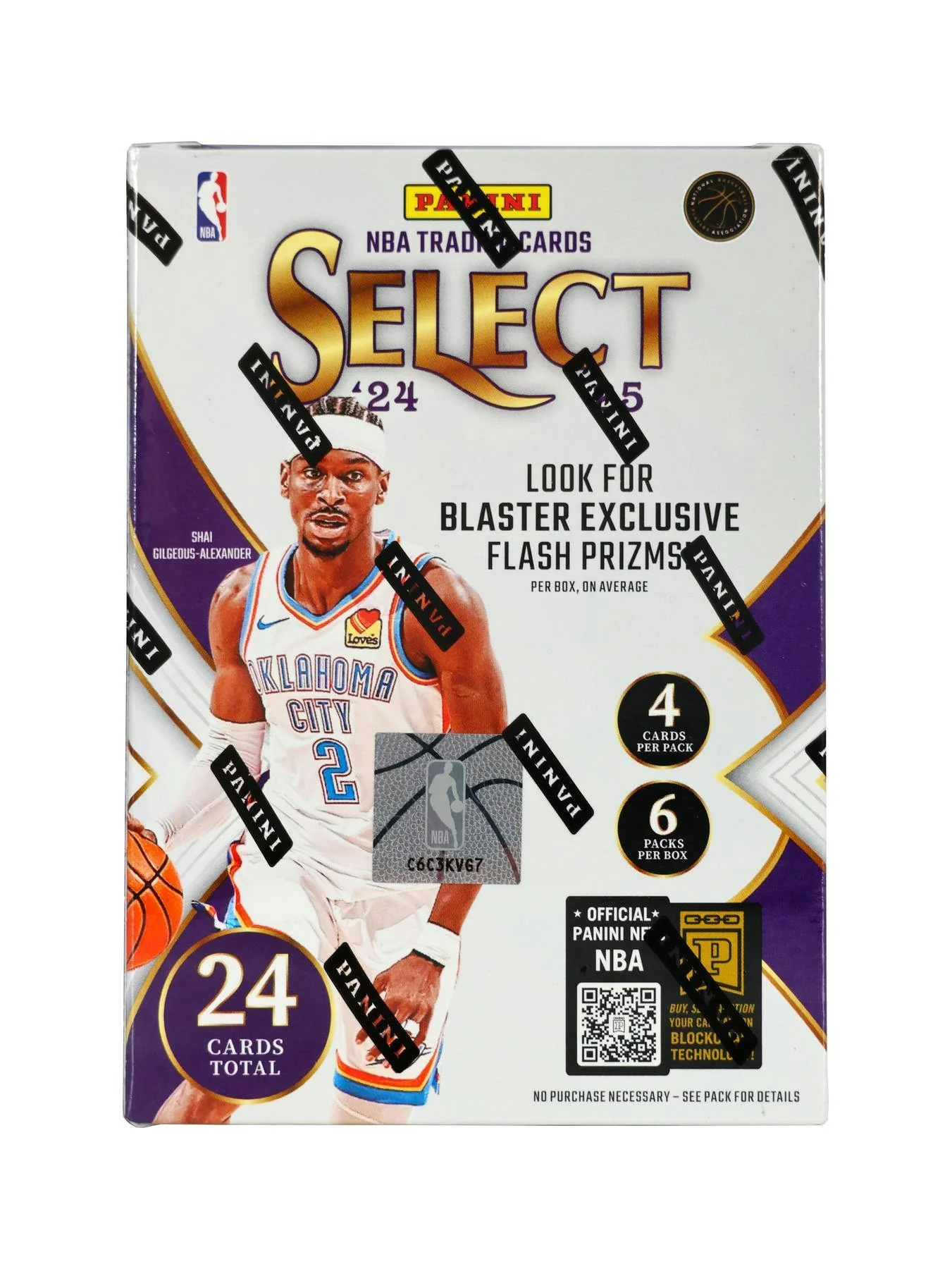 2024/25 Panini Select Basketball 6-Pack Blaster Box | Columbia Sports Cards
