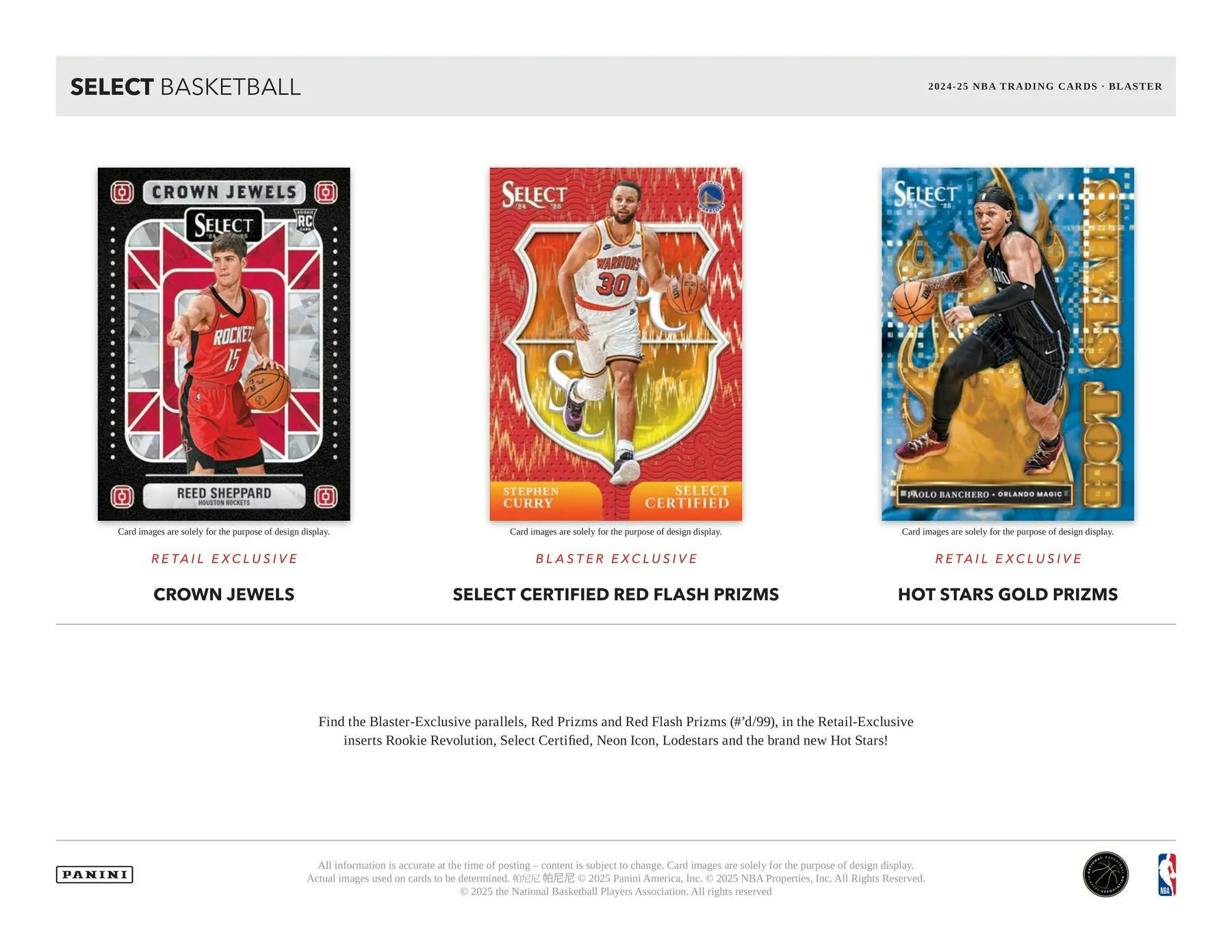 2024/25 Panini Select Basketball 6-Pack Blaster Box | Columbia Sports Cards - Image 4