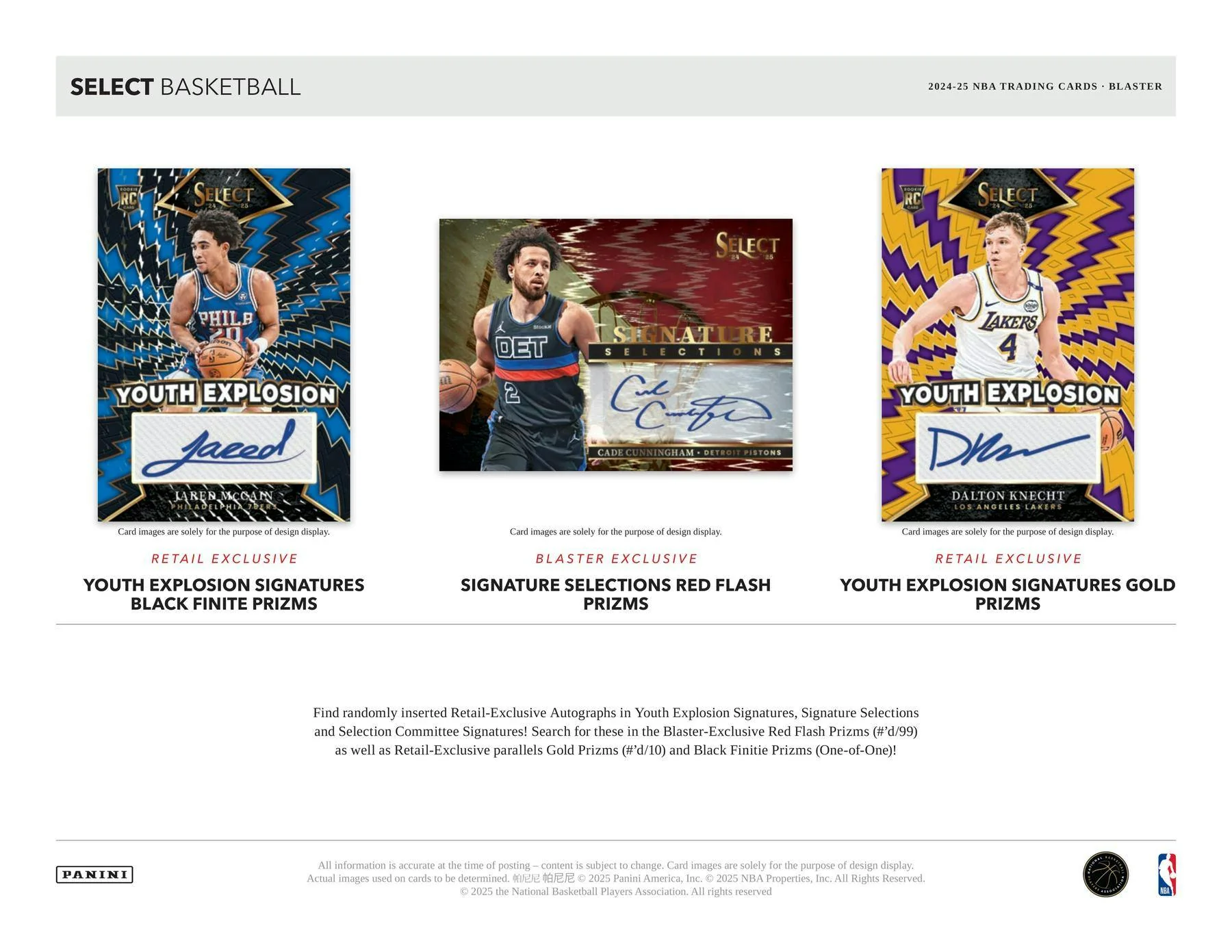 2024/25 Panini Select Basketball 6-Pack Blaster Box | Columbia Sports Cards - Image 5