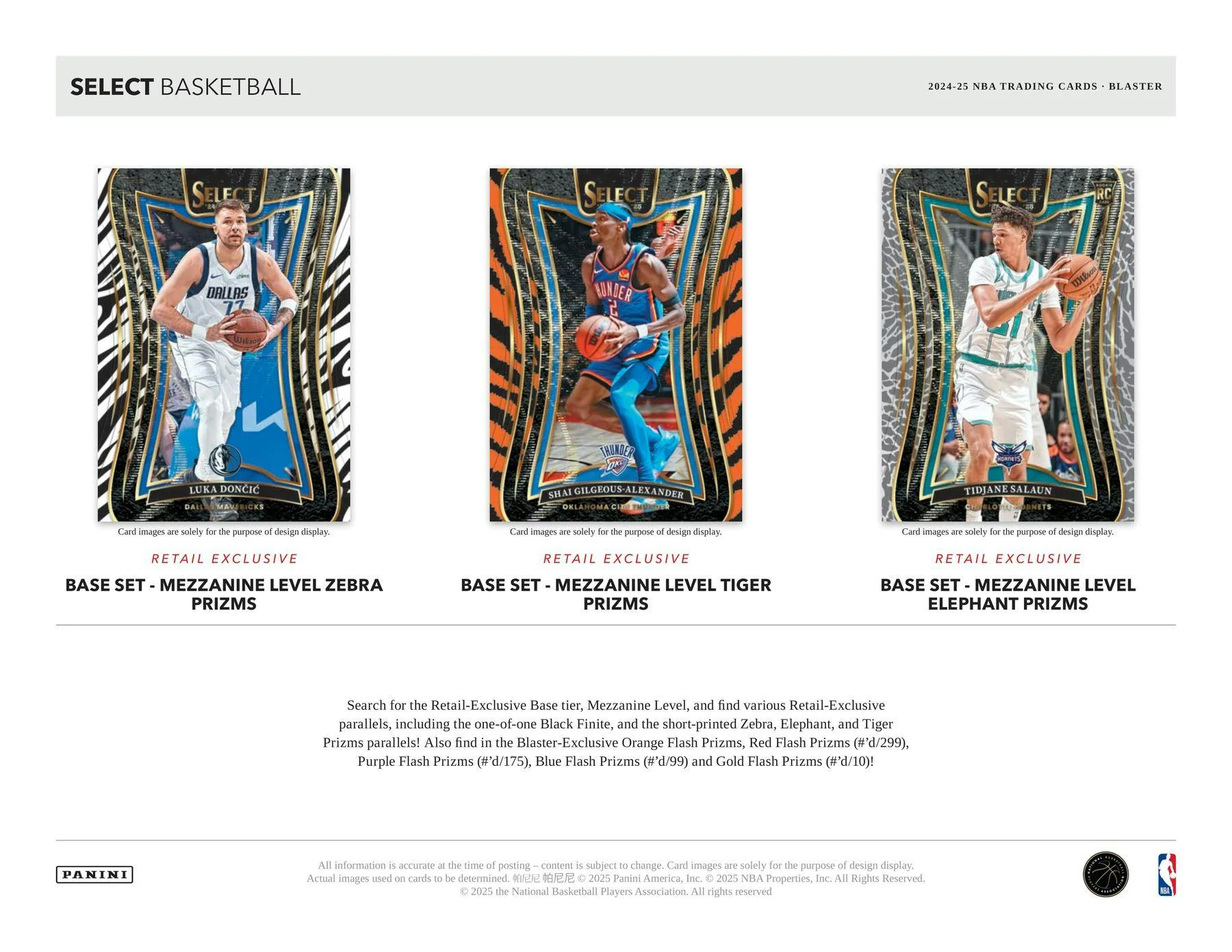 2024/25 Panini Select Basketball 6-Pack Blaster Box | Columbia Sports Cards - Image 6