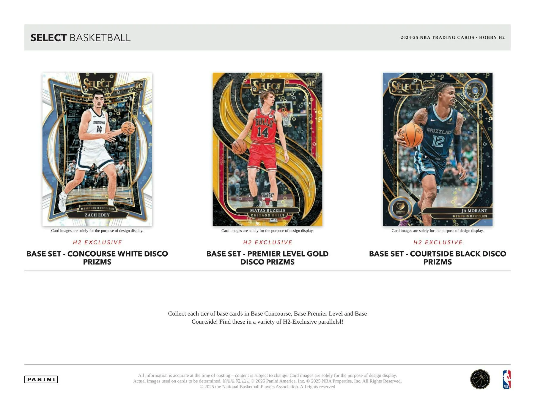 2024-25 Panini Select Basketball H2 Box - Image 4