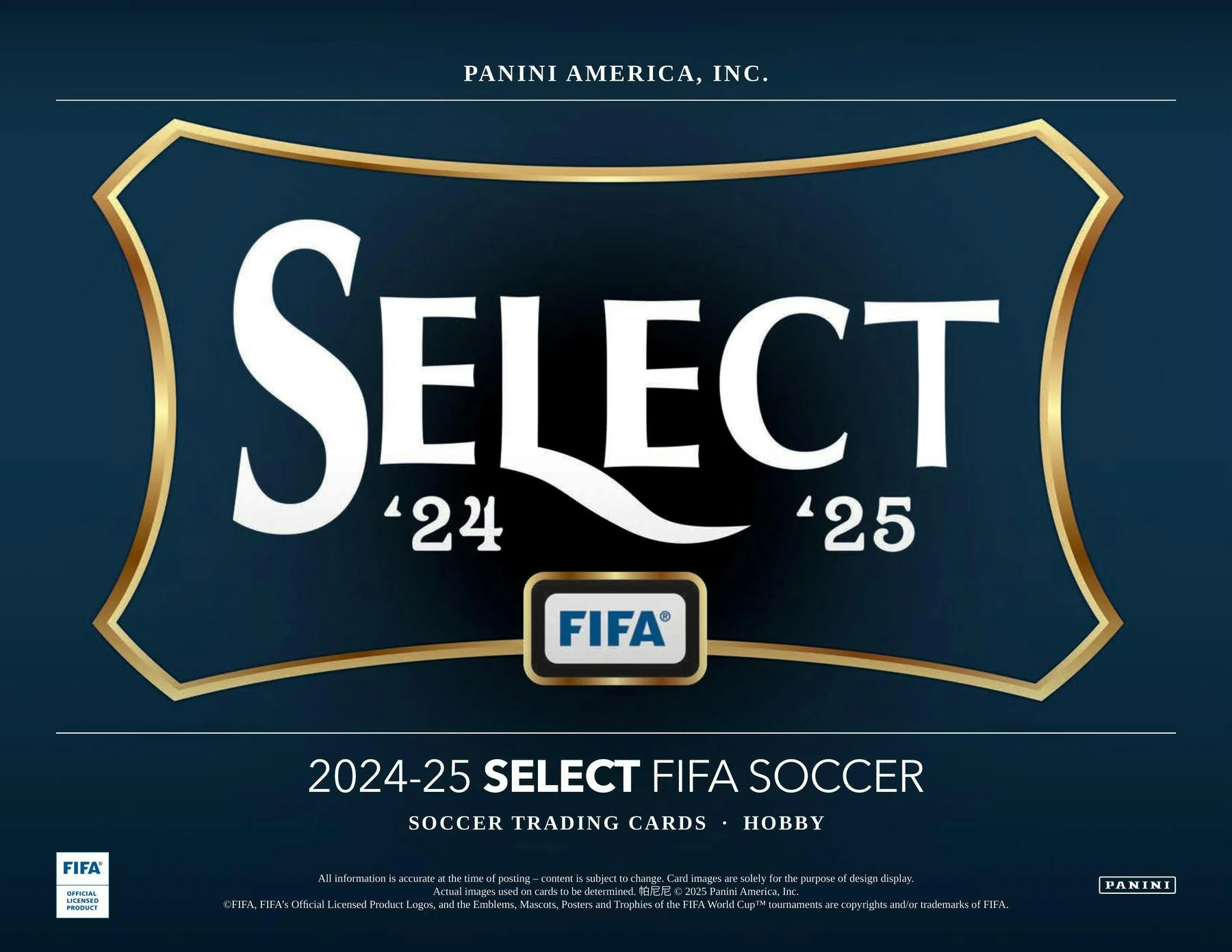2024-25 Panini Select FIFA Soccer Hobby Box - Image 3