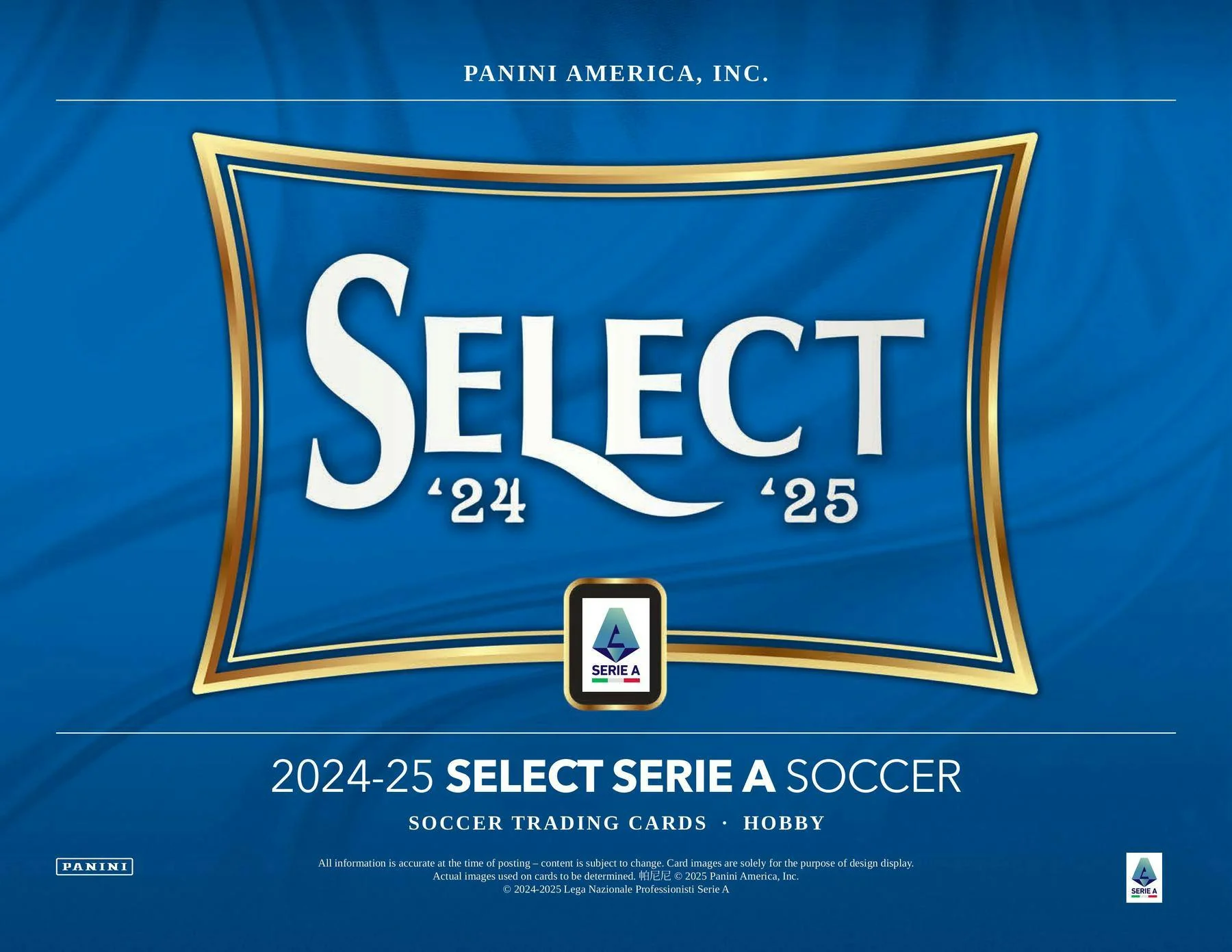 2024-25 Panini Select Serie A Soccer Hobby Box - Image 3
