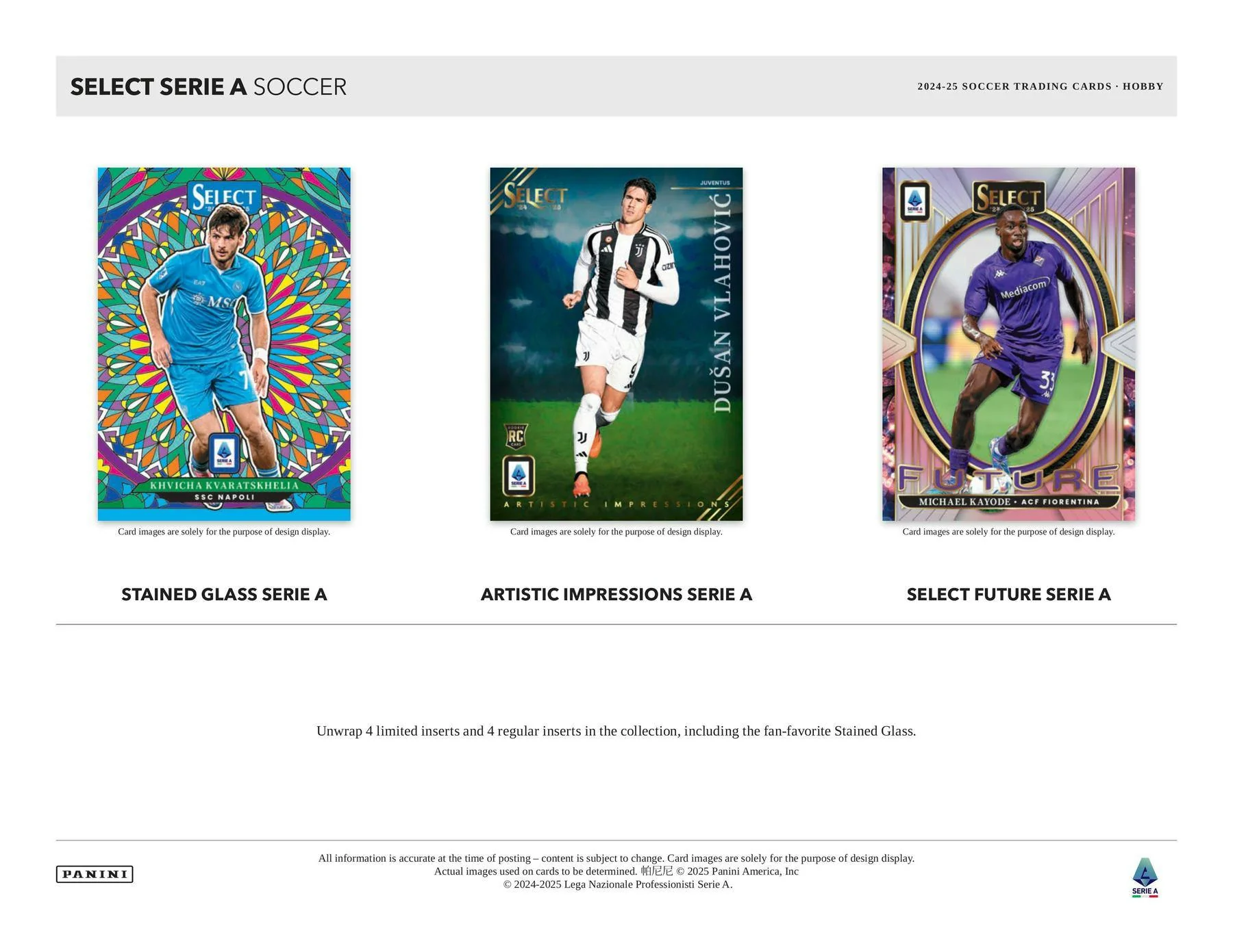 2024-25 Panini Select Serie A Soccer Hobby Box - Image 5