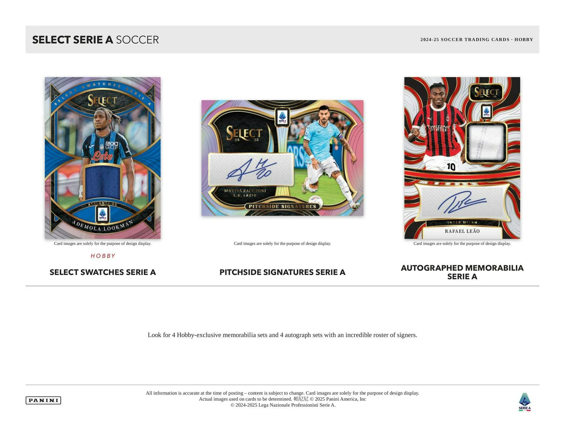 2024-25 Panini Select Serie A Soccer Hobby Box - Image 6