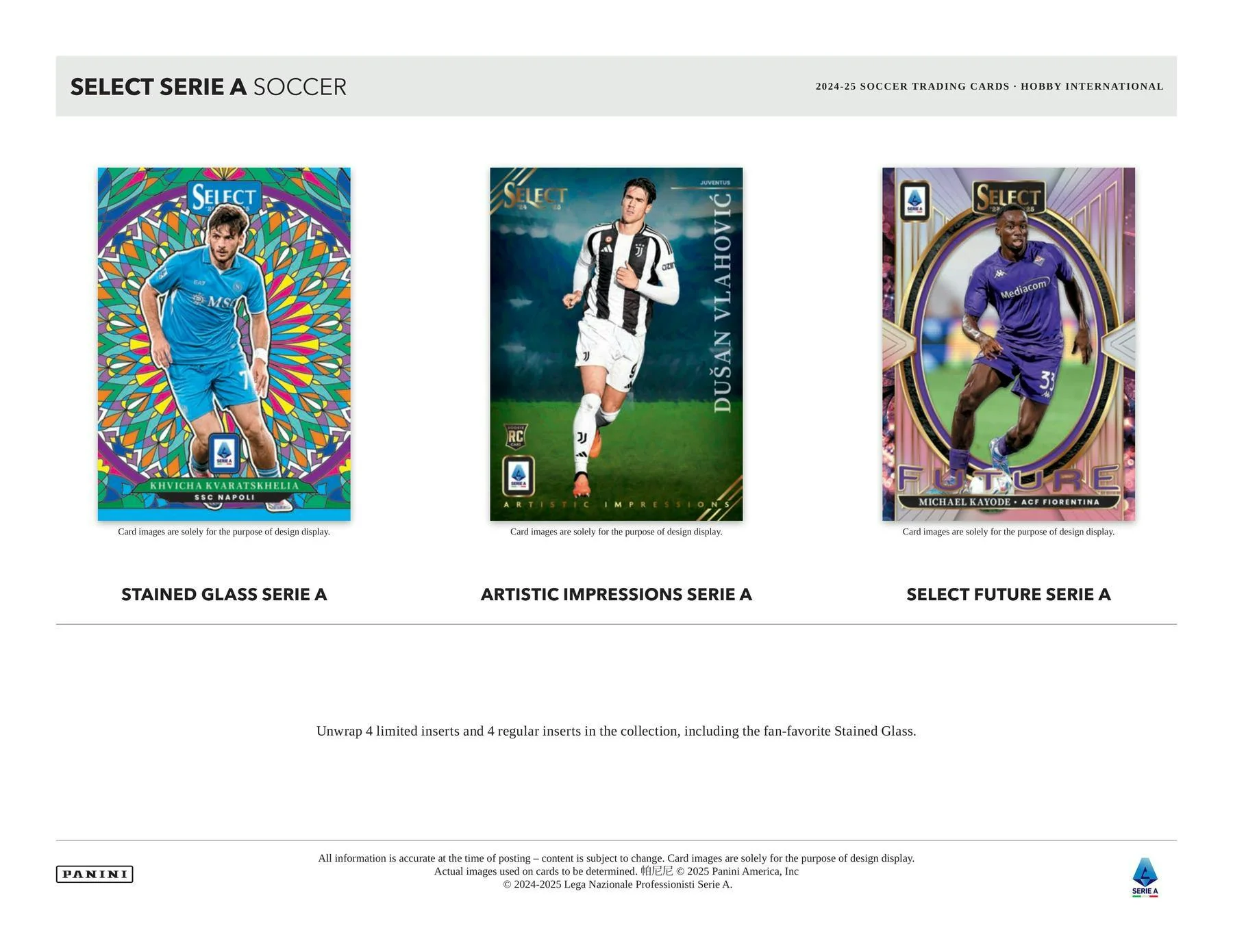 2024-25 Panini Select Serie A Soccer International Hobby Box – Columbia Sports Cards & More - Image 5