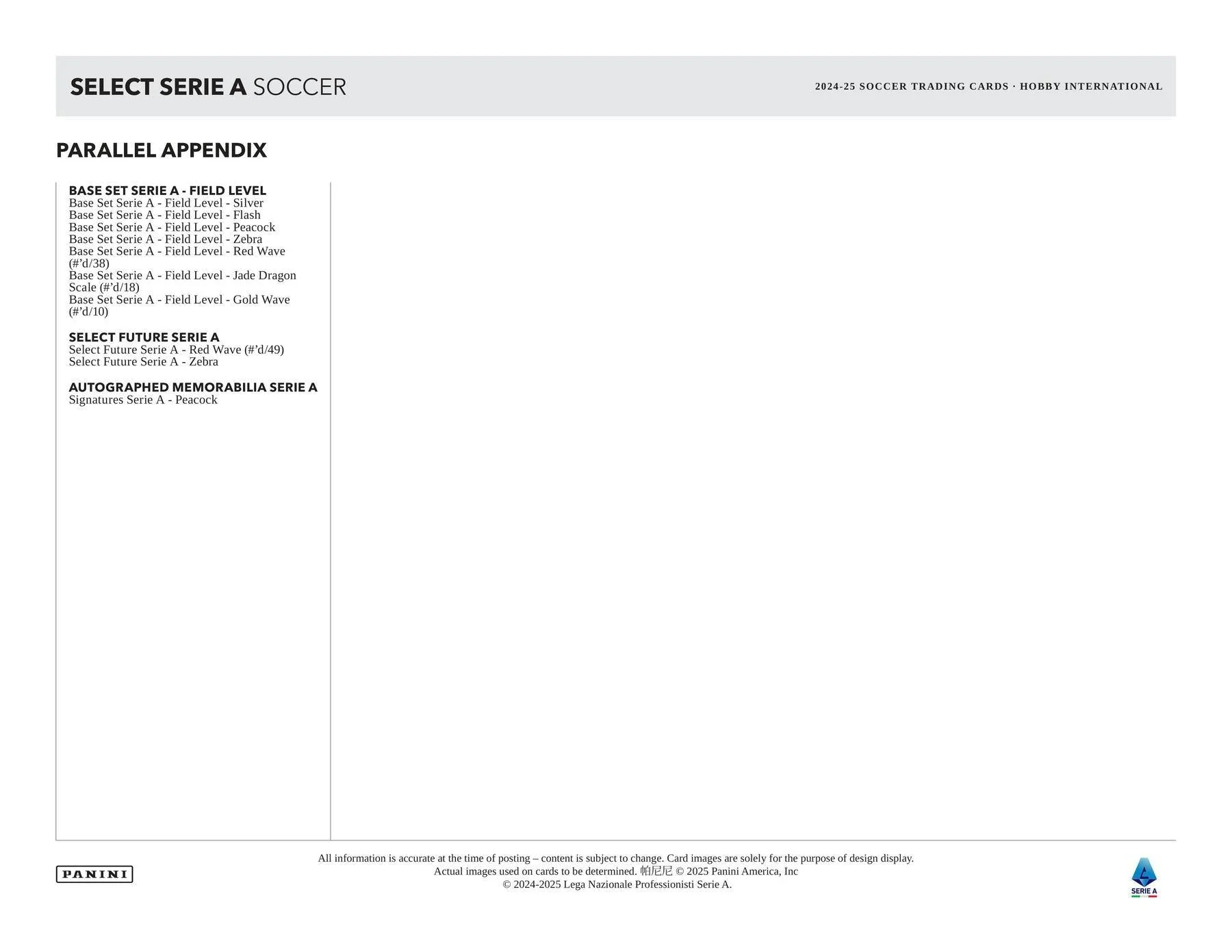 2024-25 Panini Select Serie A Soccer International Hobby Box – Columbia Sports Cards & More - Image 8