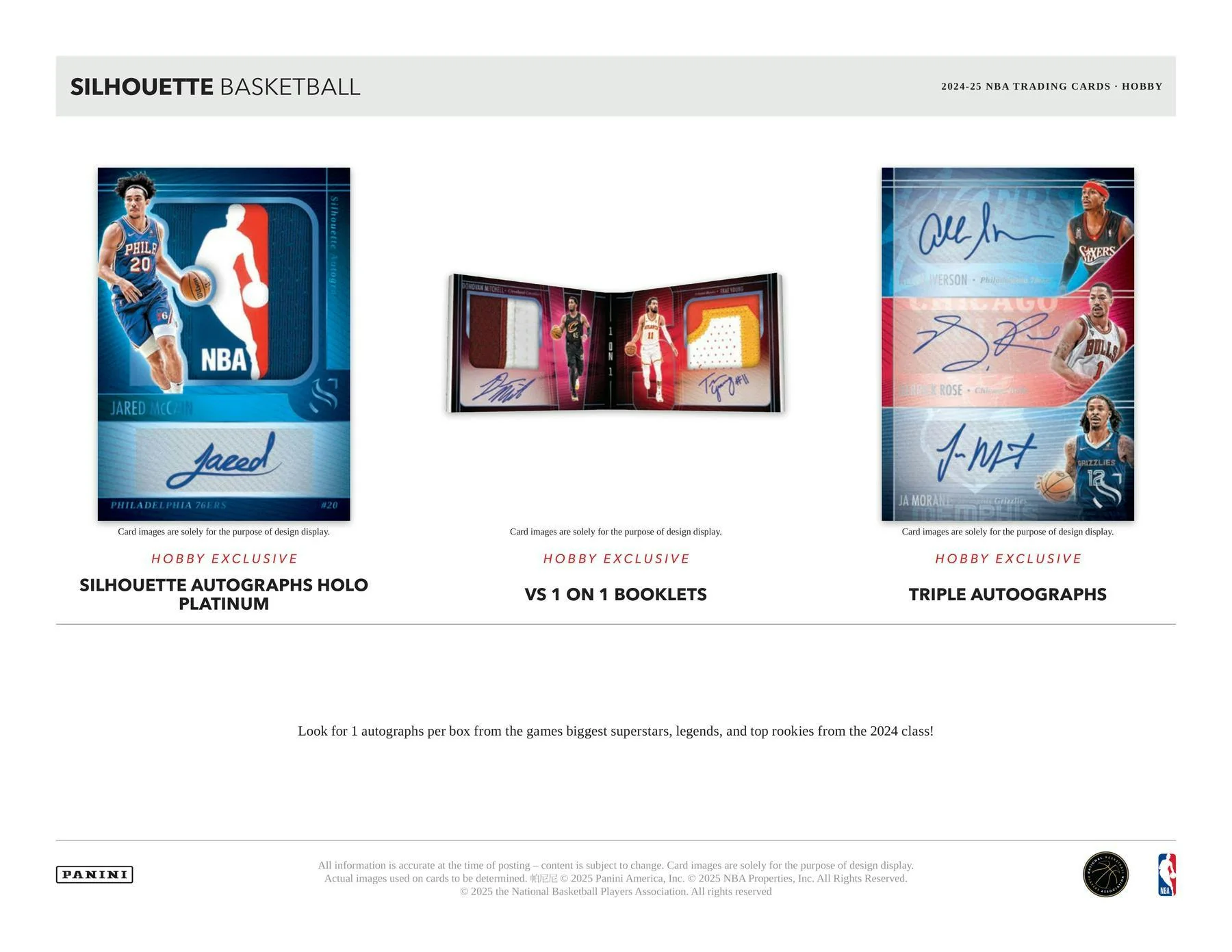 2024-25 Panini Silhouette Basketball Hobby Box | Columbia Sports Cards - Image 5