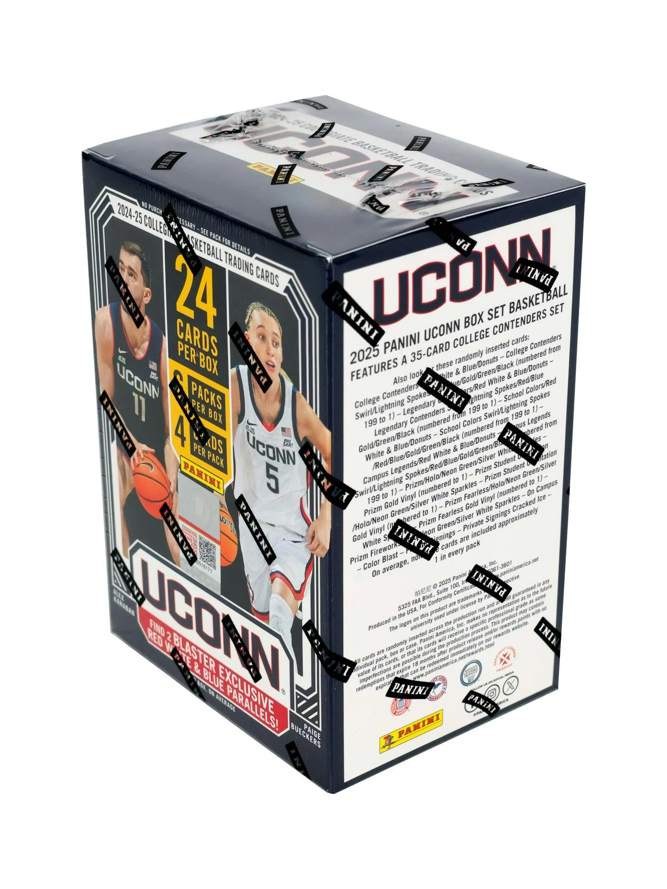2024-25 Panini UConn Collegiate Basketball 6-Pack Blaster Box - Image 2