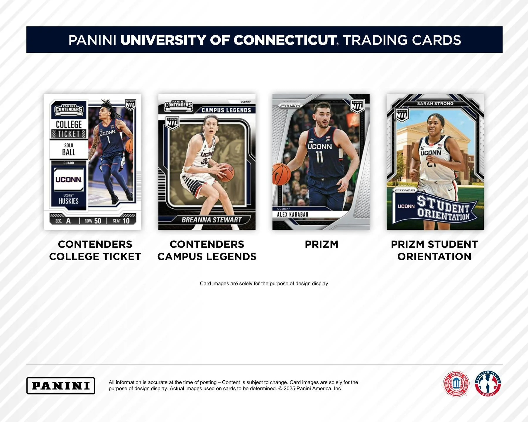 2024-25 Panini UConn Collegiate Basketball 6-Pack Blaster Box - Image 4