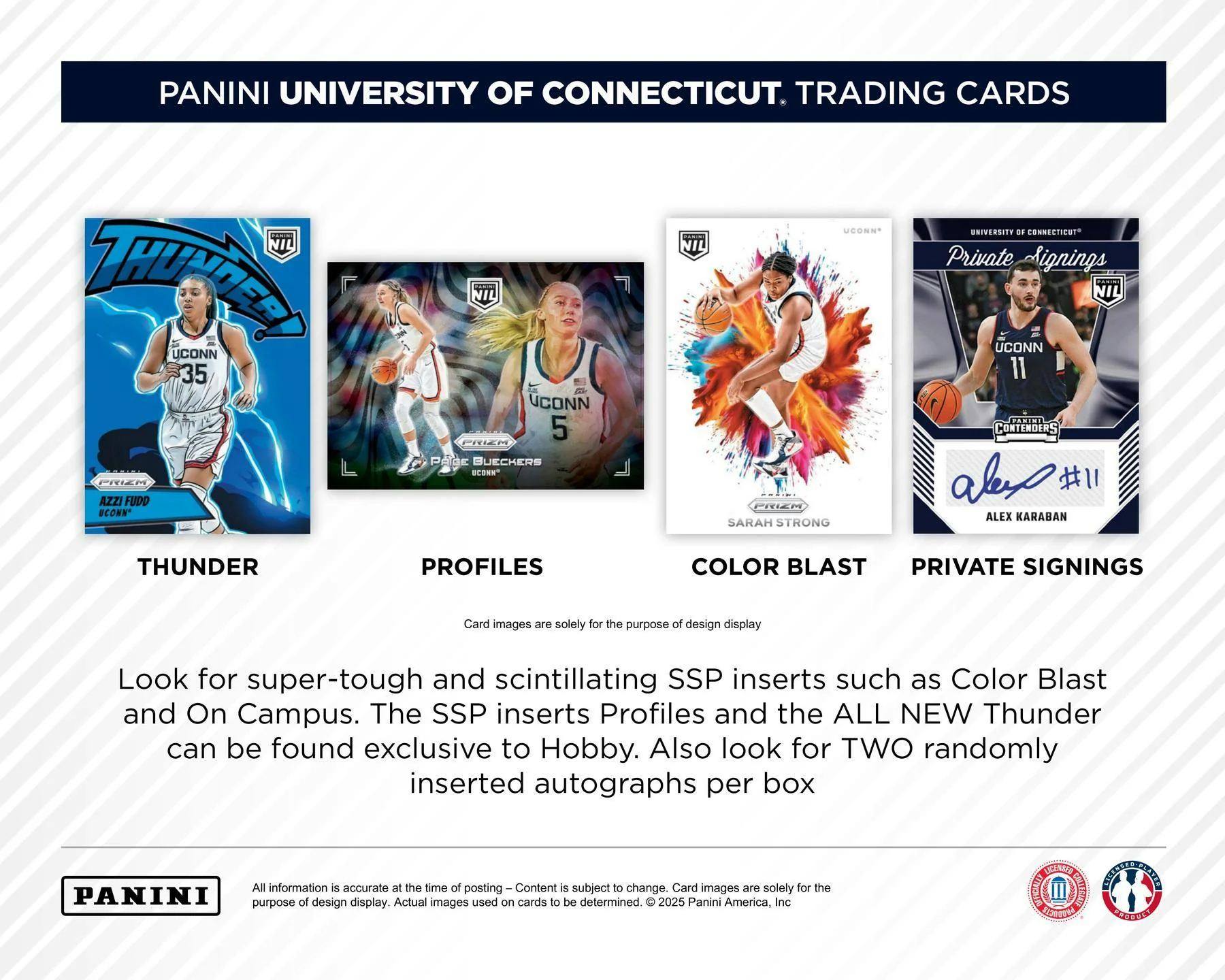 2024-25 Panini UConn Collegiate Basketball Hobby Box - Image 5