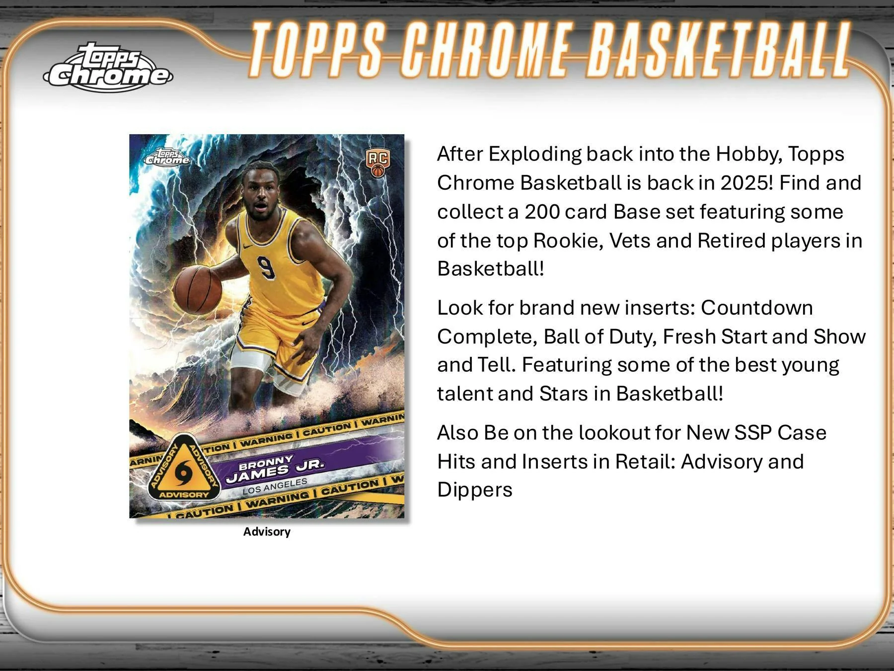 2024-25 Topps Chrome Basketball 8-Pack Blaster Box - Image 3