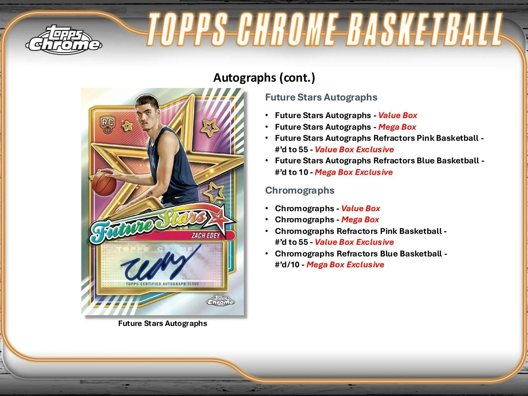 2024-25 Topps Chrome Basketball 8-Pack Blaster Box - Image 9