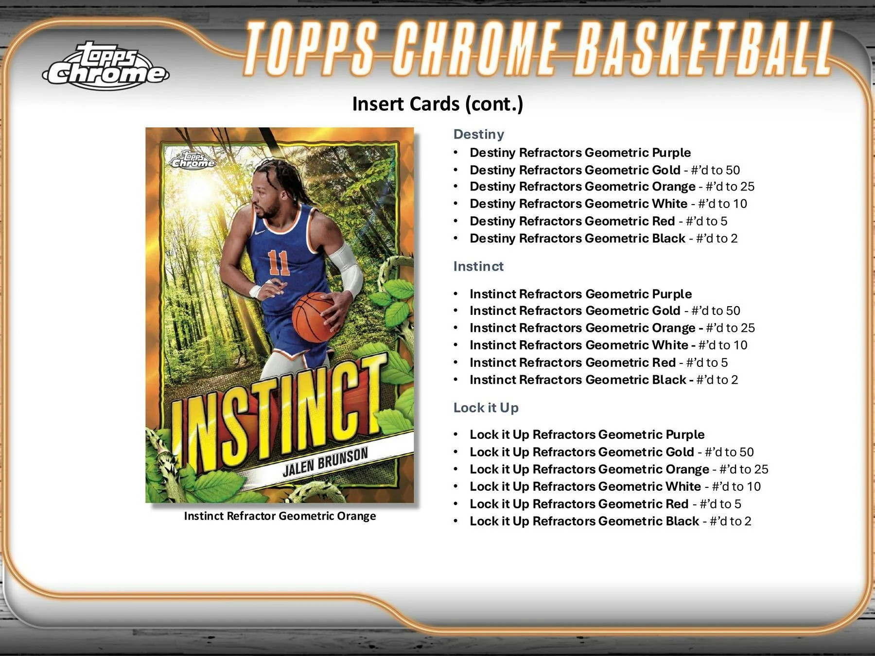 2024-25 Topps Chrome Basketball Breaker Delight Box - Image 6