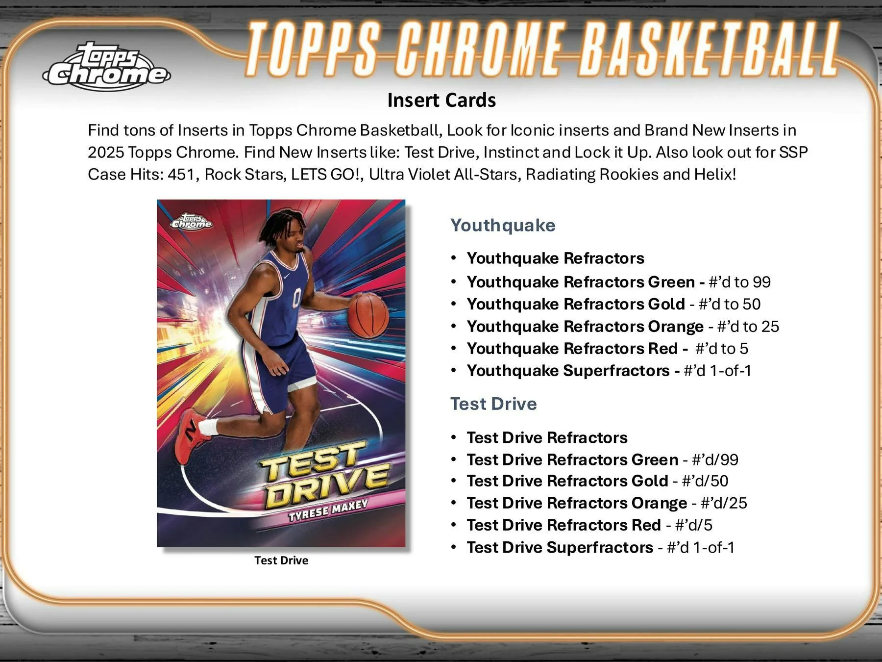 2024-25 Topps Chrome Basketball Hobby Box - Image 5