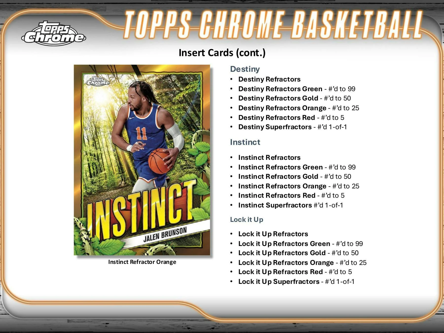 2024-25 Topps Chrome Basketball Hobby Box - Image 6