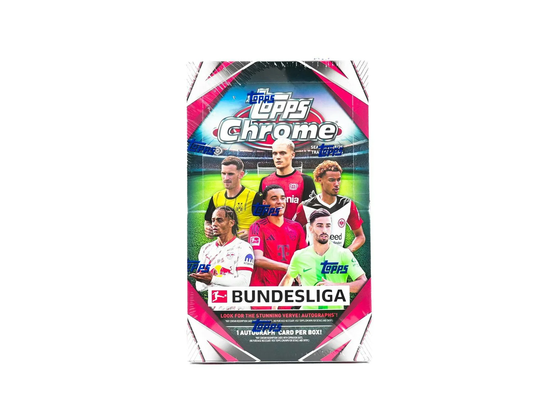 2024-25 Topps Chrome Bundesliga Hobby Box | Columbia Sports Cards &amp; More