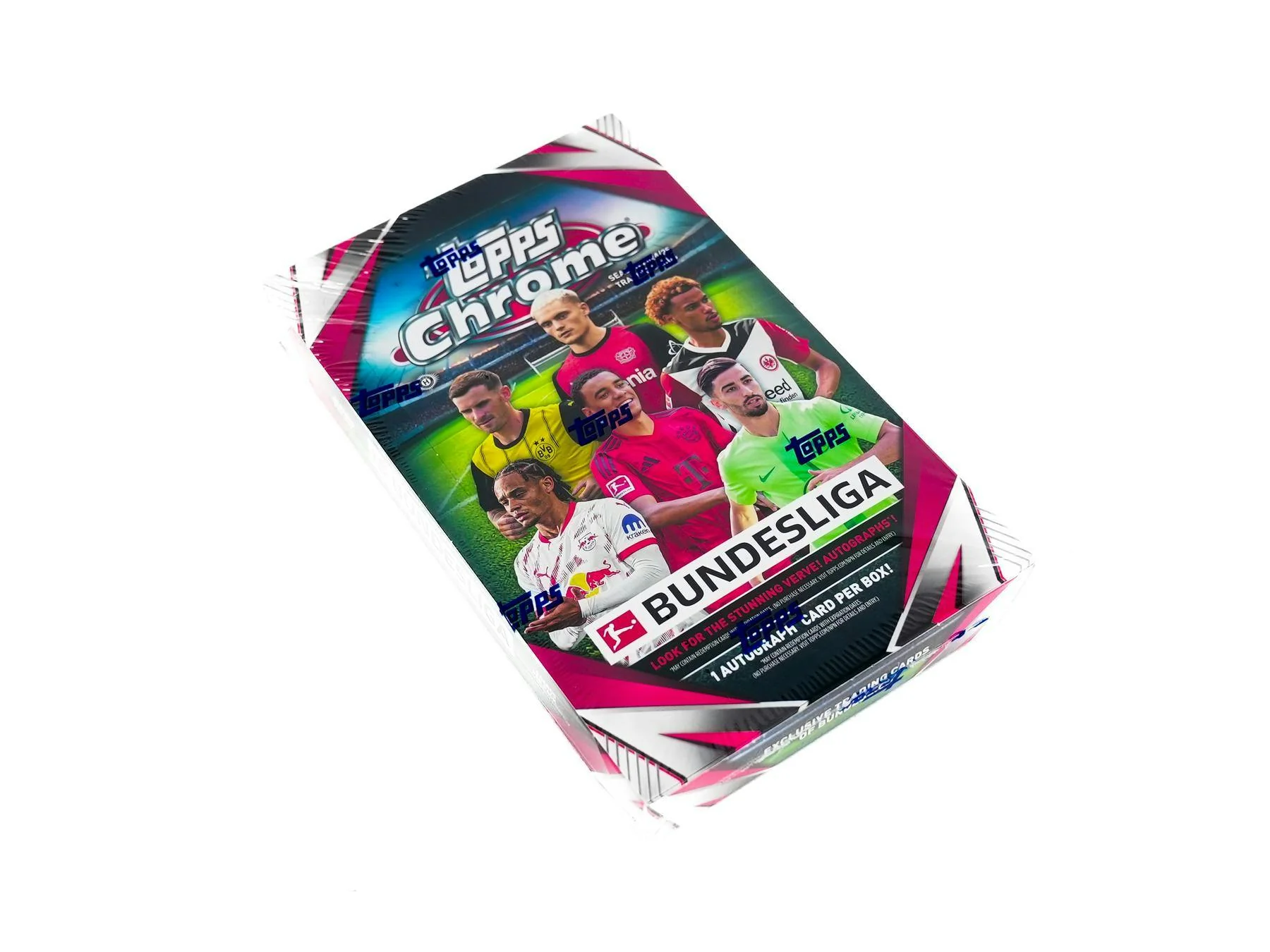 2024-25 Topps Chrome Bundesliga Hobby Box | Columbia Sports Cards &amp; More - Image 2