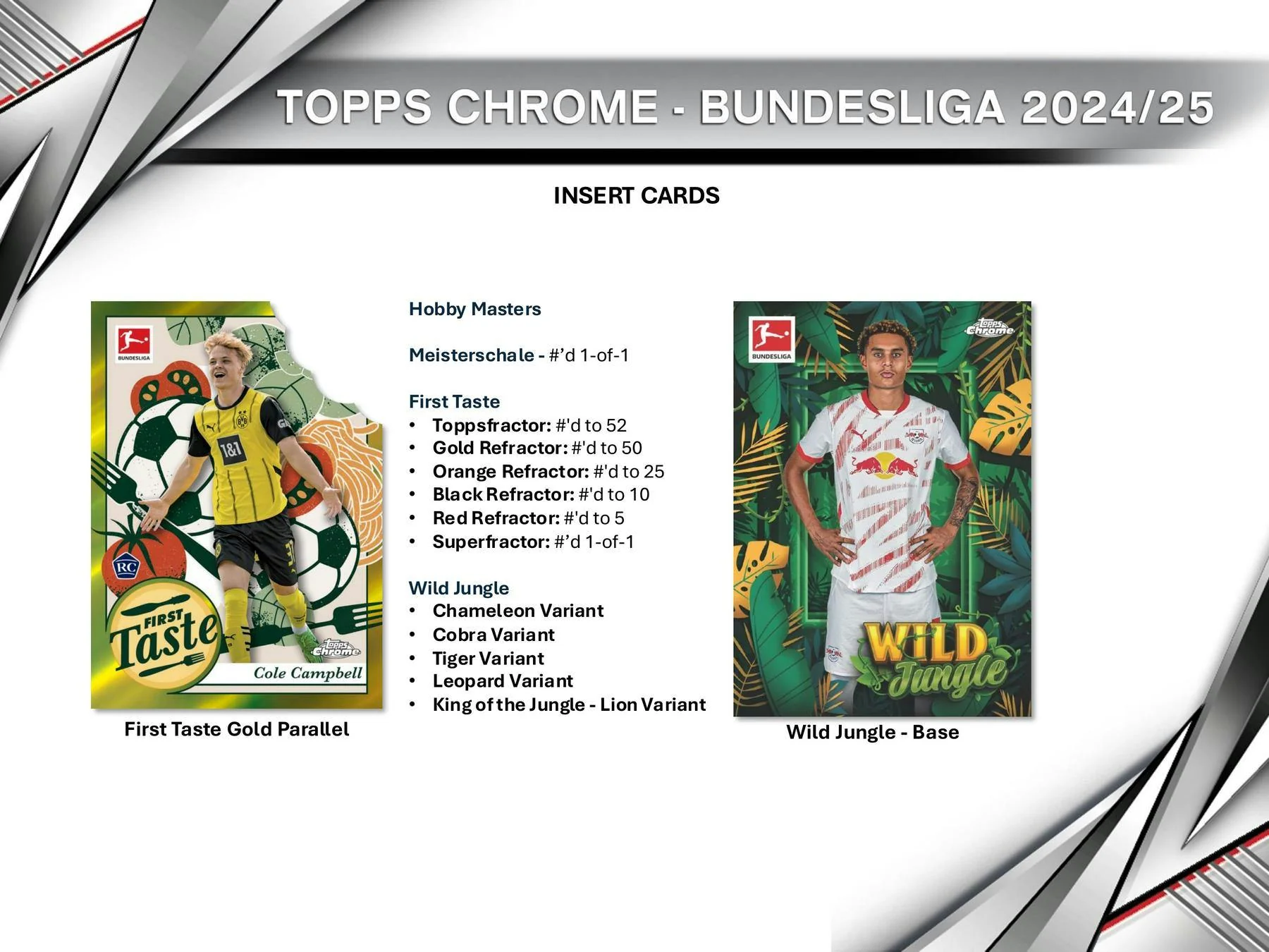 2024-25 Topps Chrome Bundesliga Hobby Box | Columbia Sports Cards &amp; More - Image 7