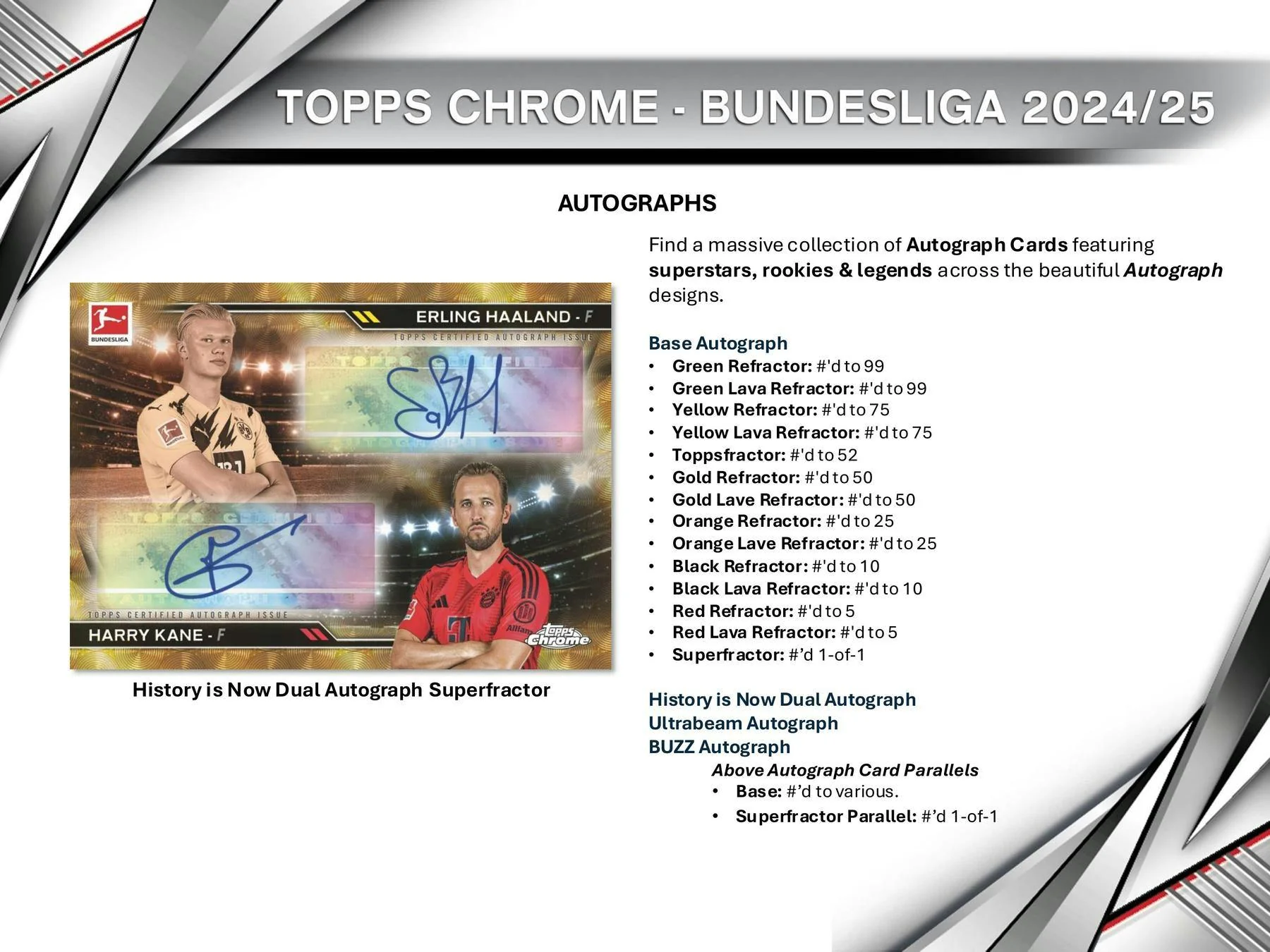 2024-25 Topps Chrome Bundesliga Hobby Box | Columbia Sports Cards &amp; More - Image 9