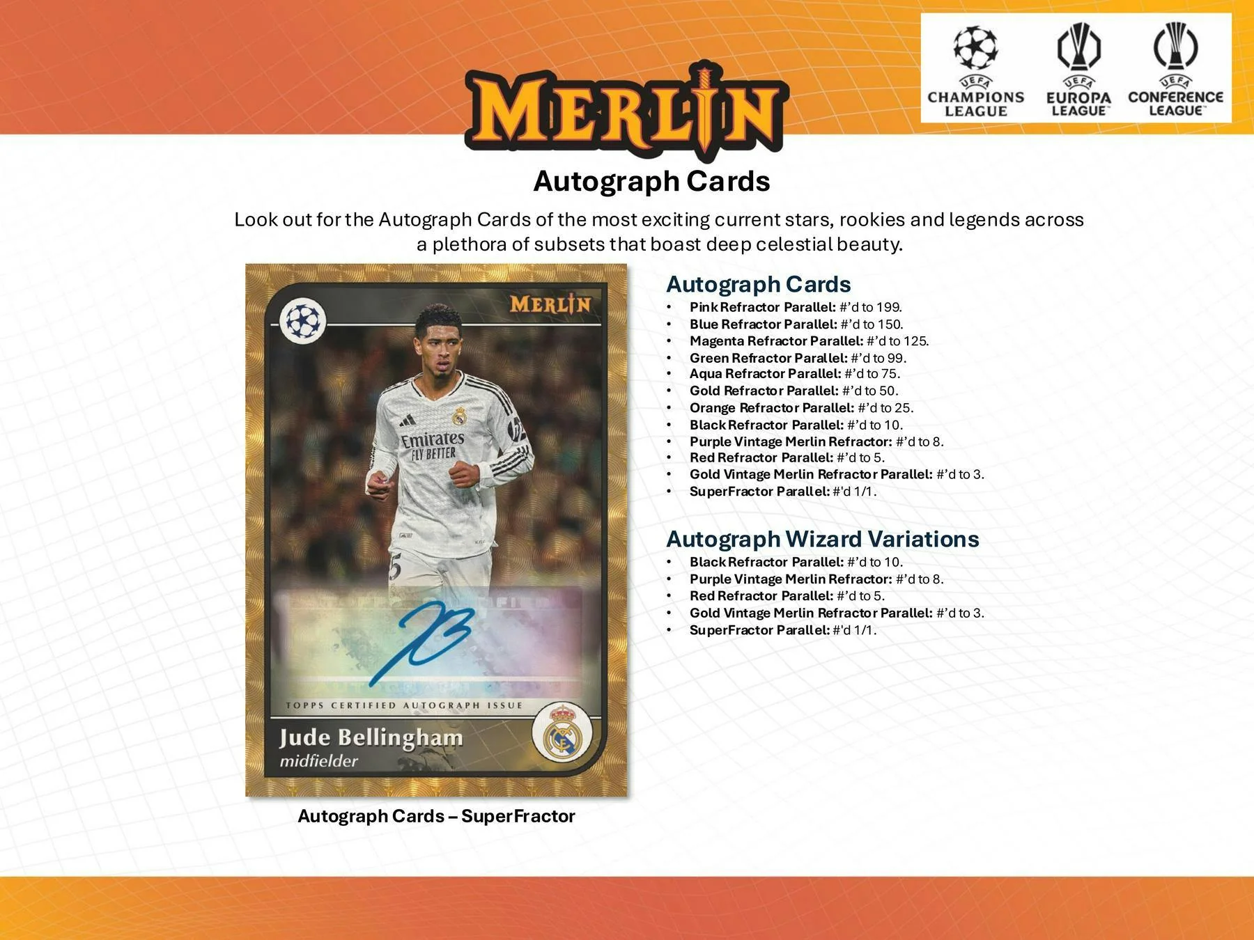 2024-25 Topps Chrome Merlin UEFA Club Competitions Hobby Box | Columbia Sports Cards - Image 6