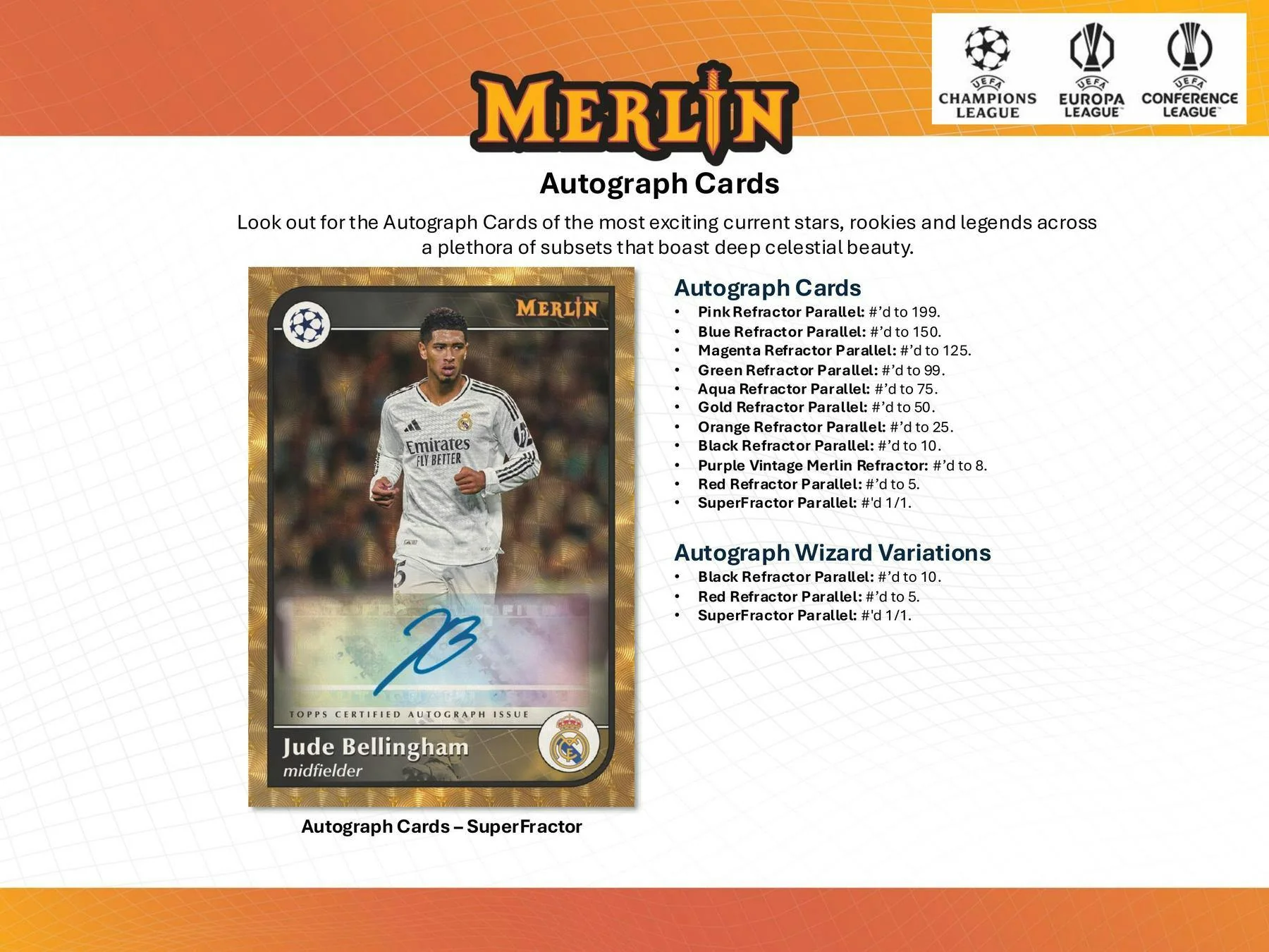 2024/25 Topps Chrome Merlin UEFA Soccer 7-Pack Blaster Box | Columbia Sports Cards - Image 7