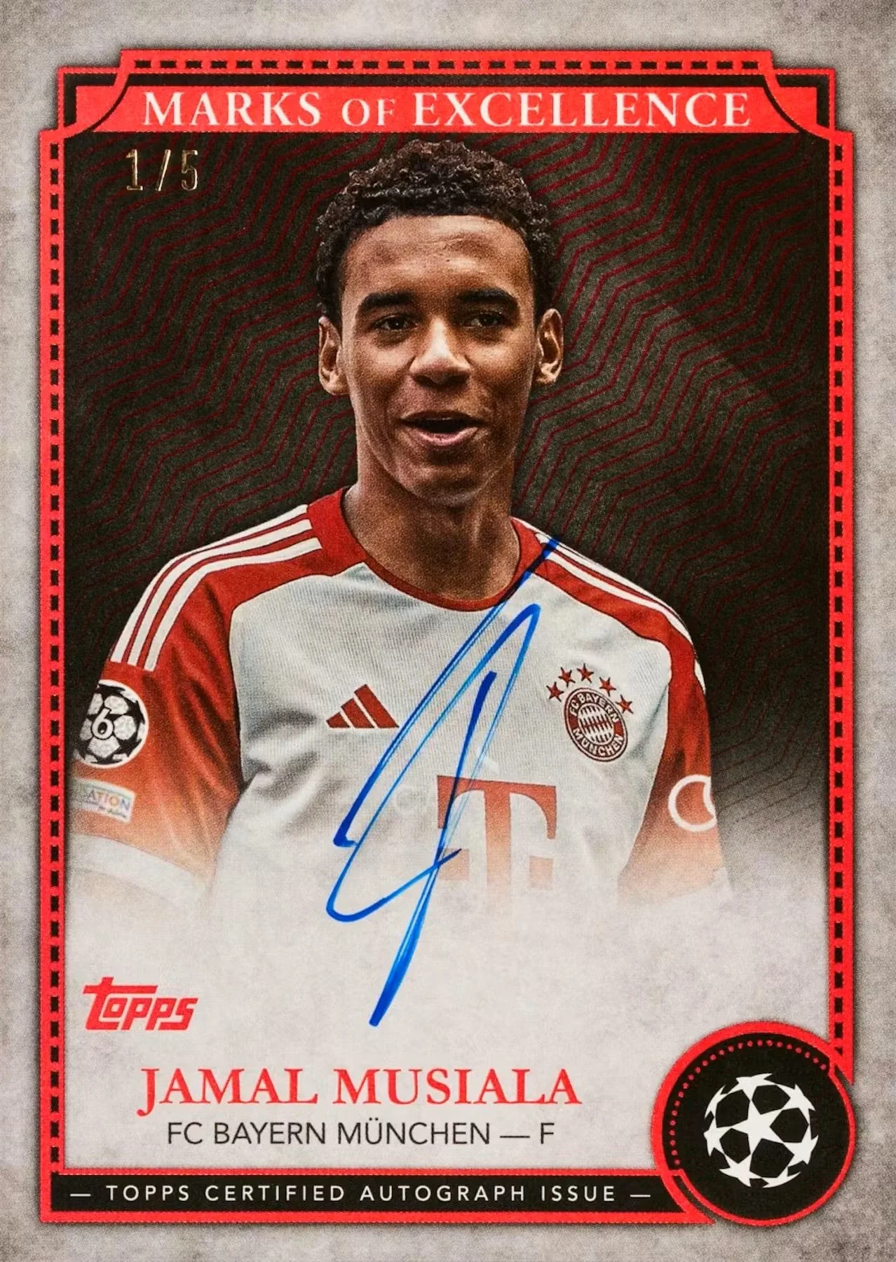 2024-25 Topps Chrome UEFA Club Competitions Soccer 7-Pack Blaster - Image 16