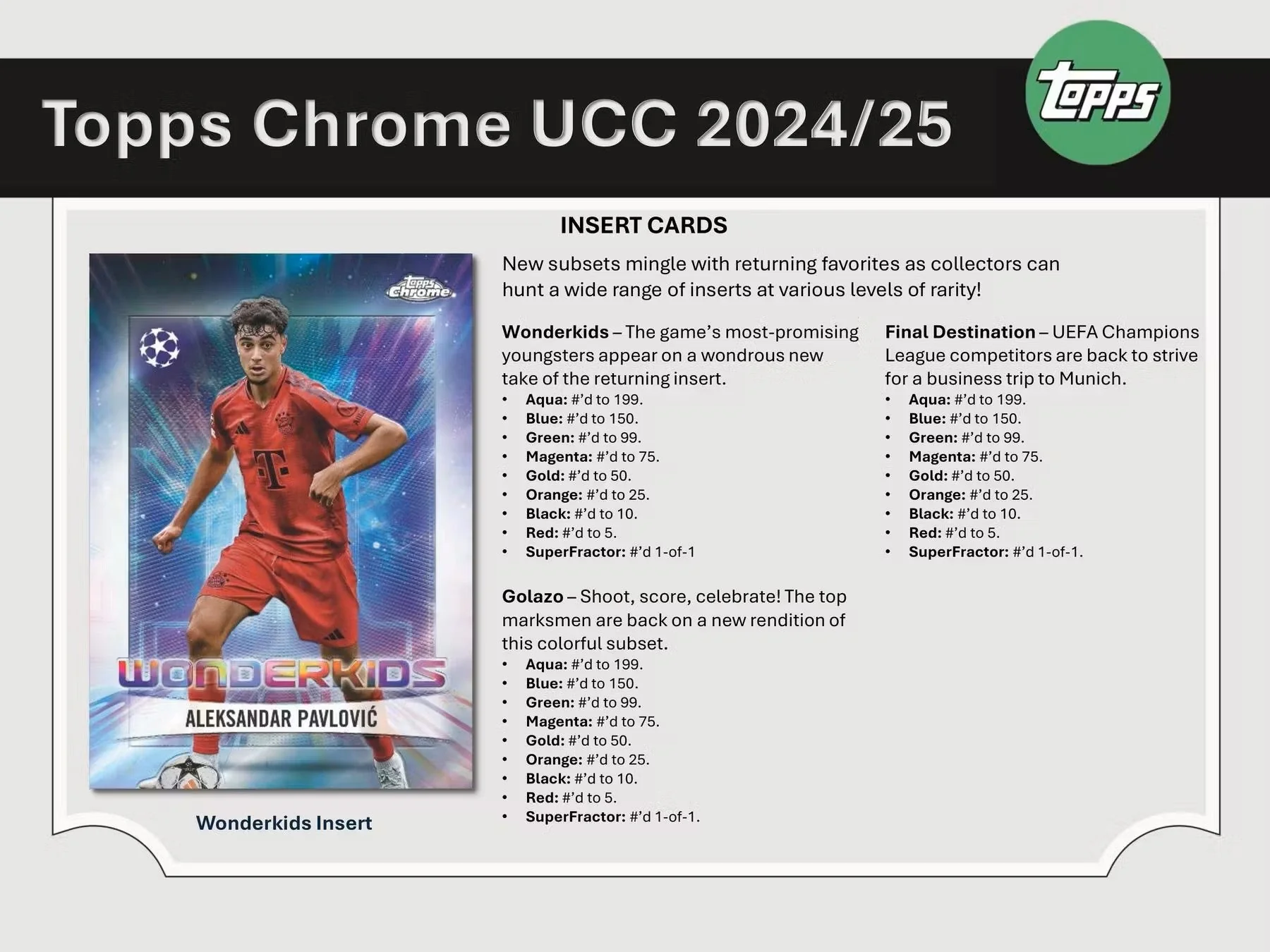 2024-25 Topps Chrome UEFA Club Competitions Soccer Hobby Box - Image 6